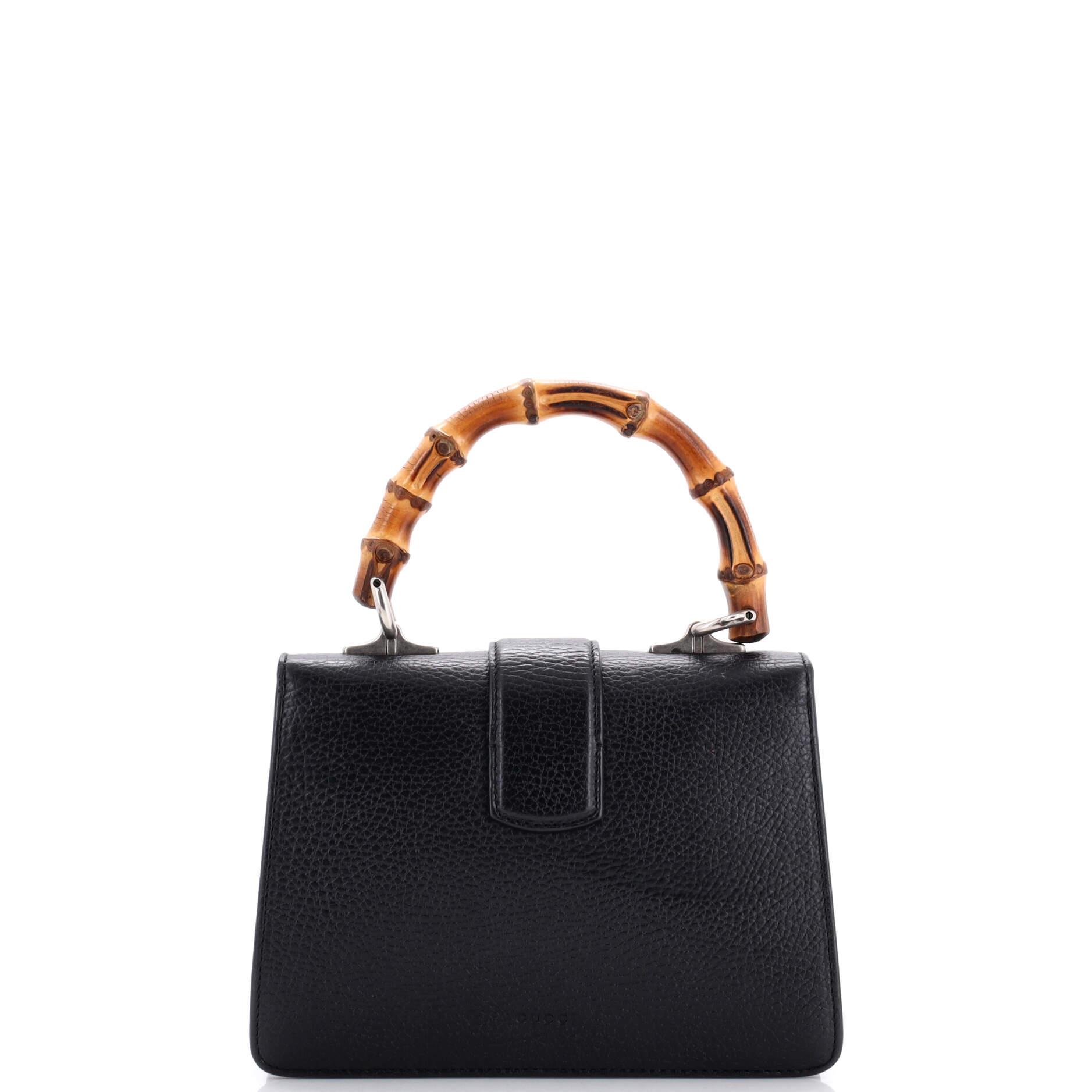 Dionysus Bamboo Top Handle Bag Leather Mini – Image 3