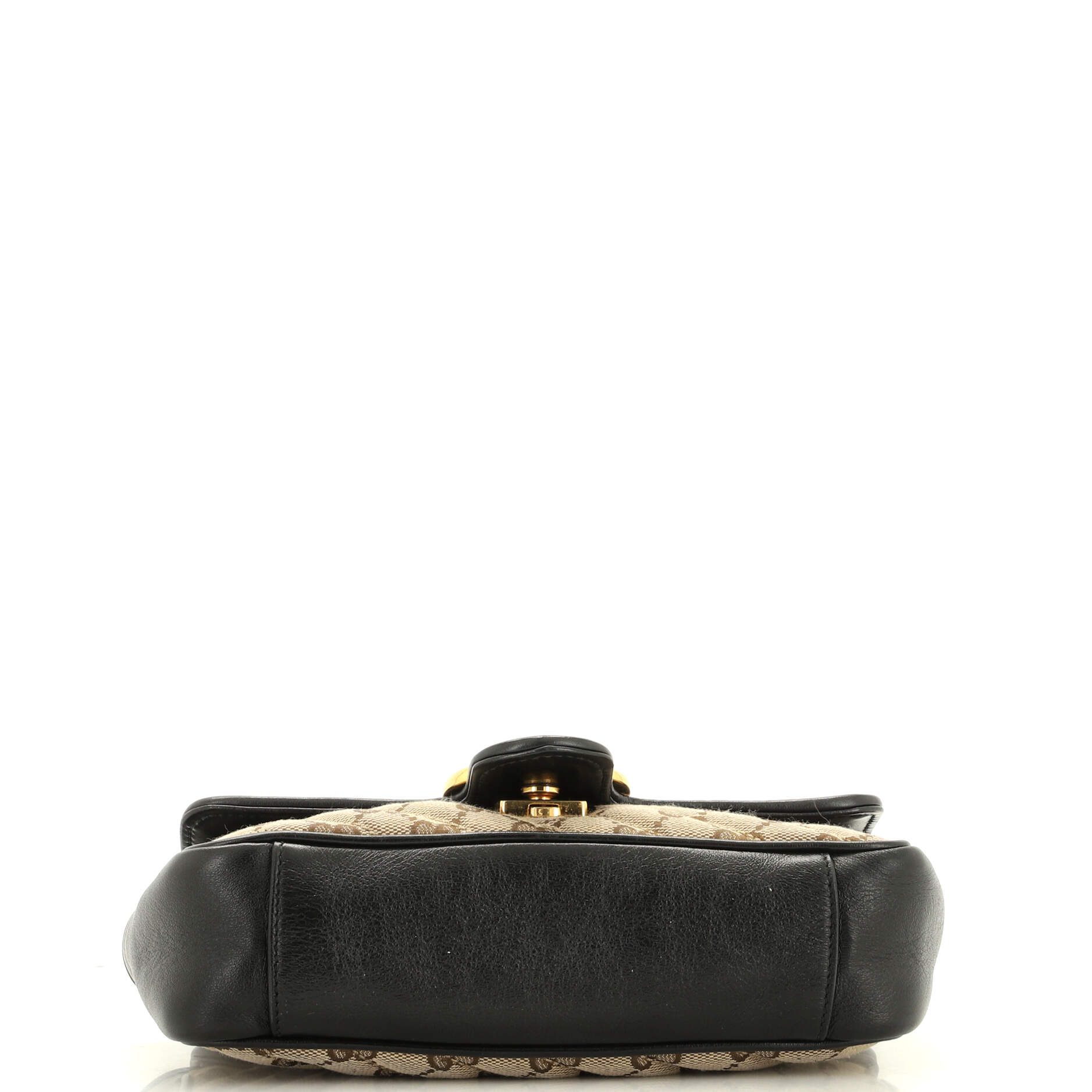 GG Marmont Flap Bag Diagonal Quilted GG Canvas Mini – Image 4