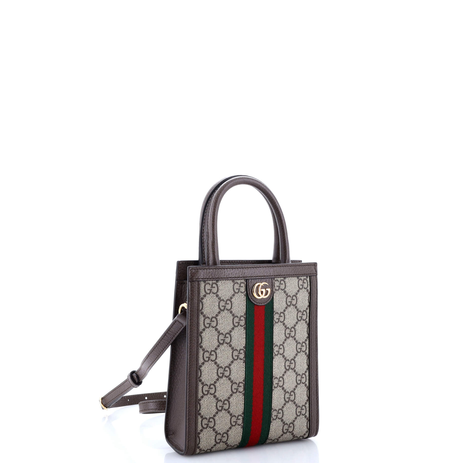 Ophidia Convertible Tote GG Coated Canvas Super Mini – Image 2