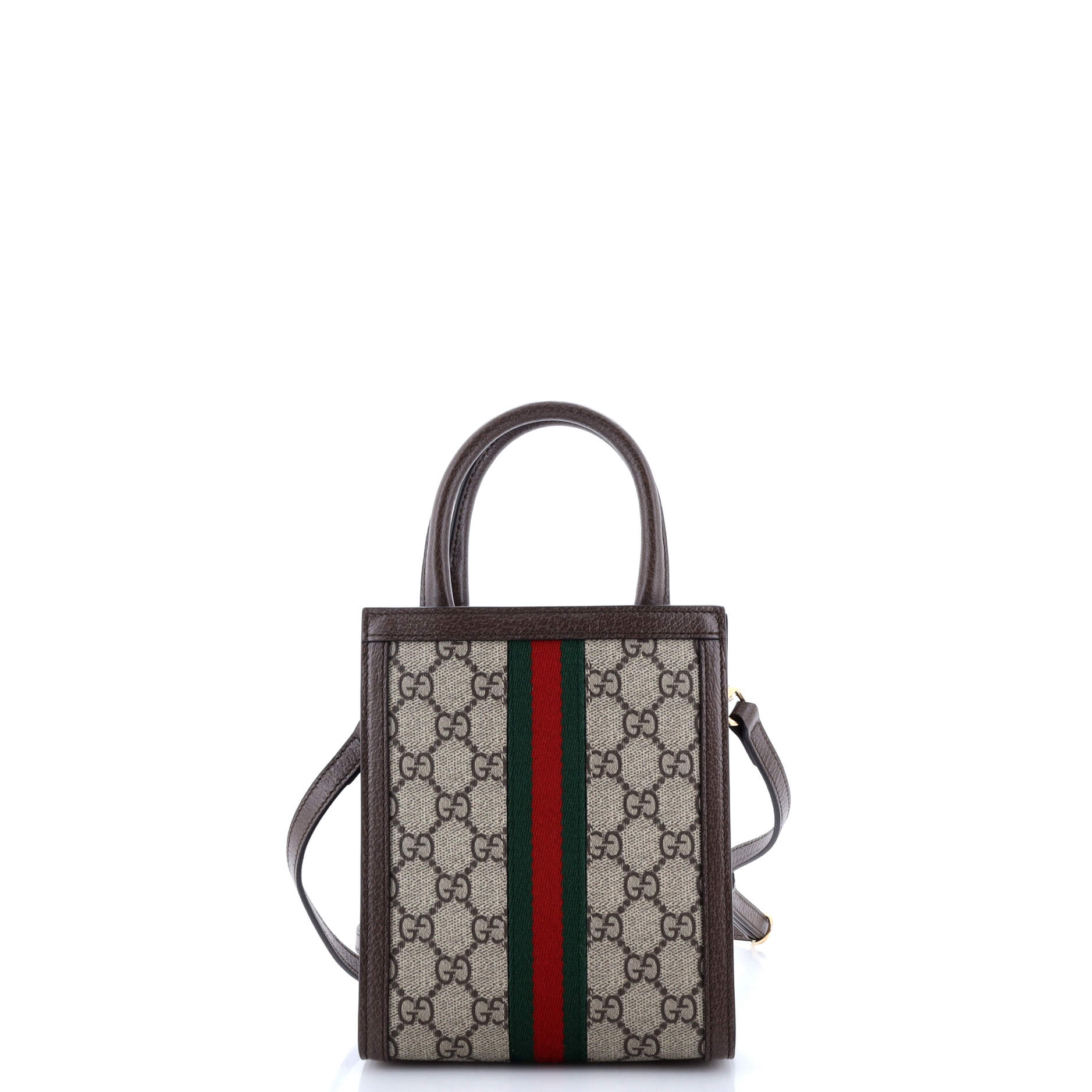 Ophidia Convertible Tote GG Coated Canvas Super Mini – Image 3