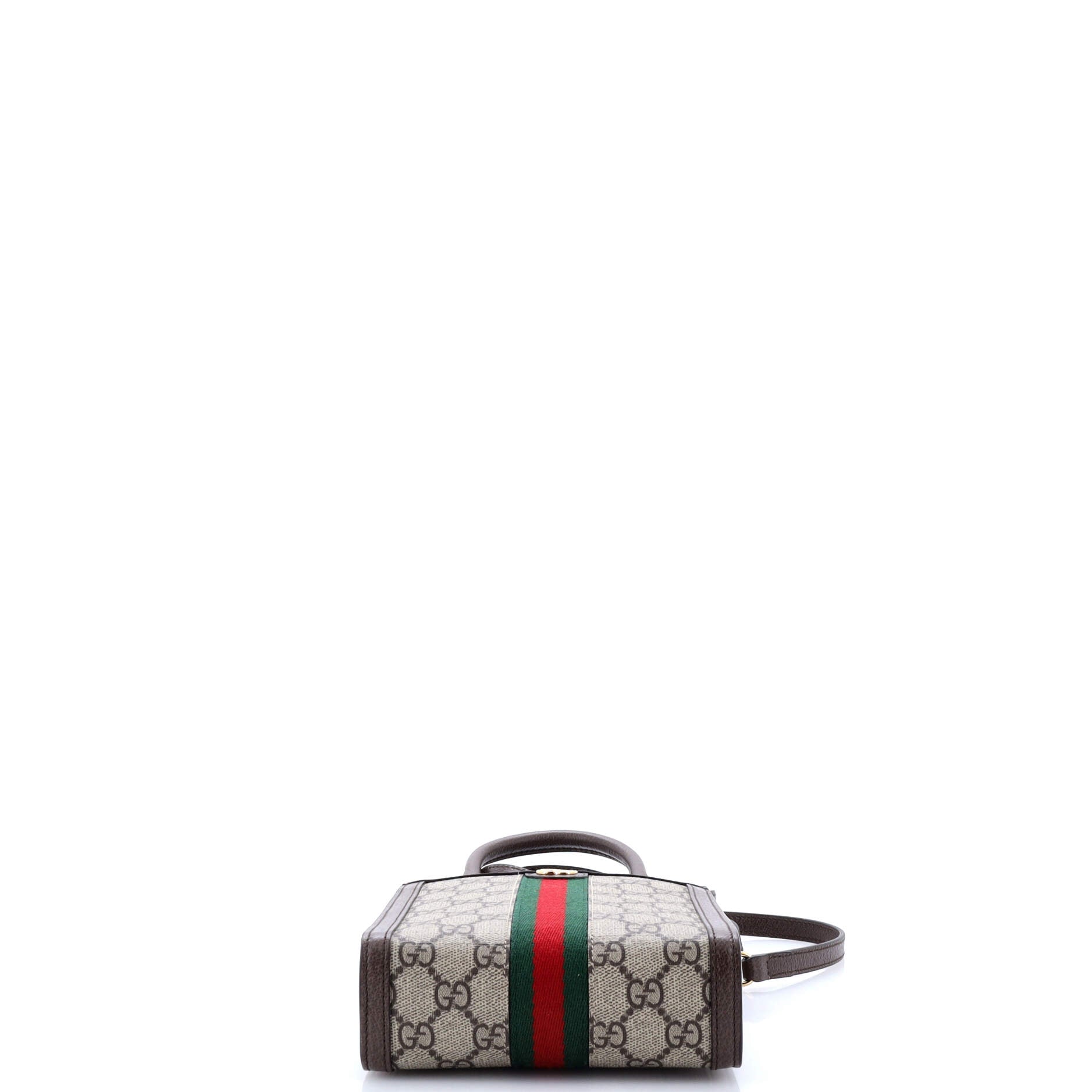 Ophidia Convertible Tote GG Coated Canvas Super Mini – Image 4