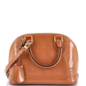 Alma Handbag Monogram Vernis BB