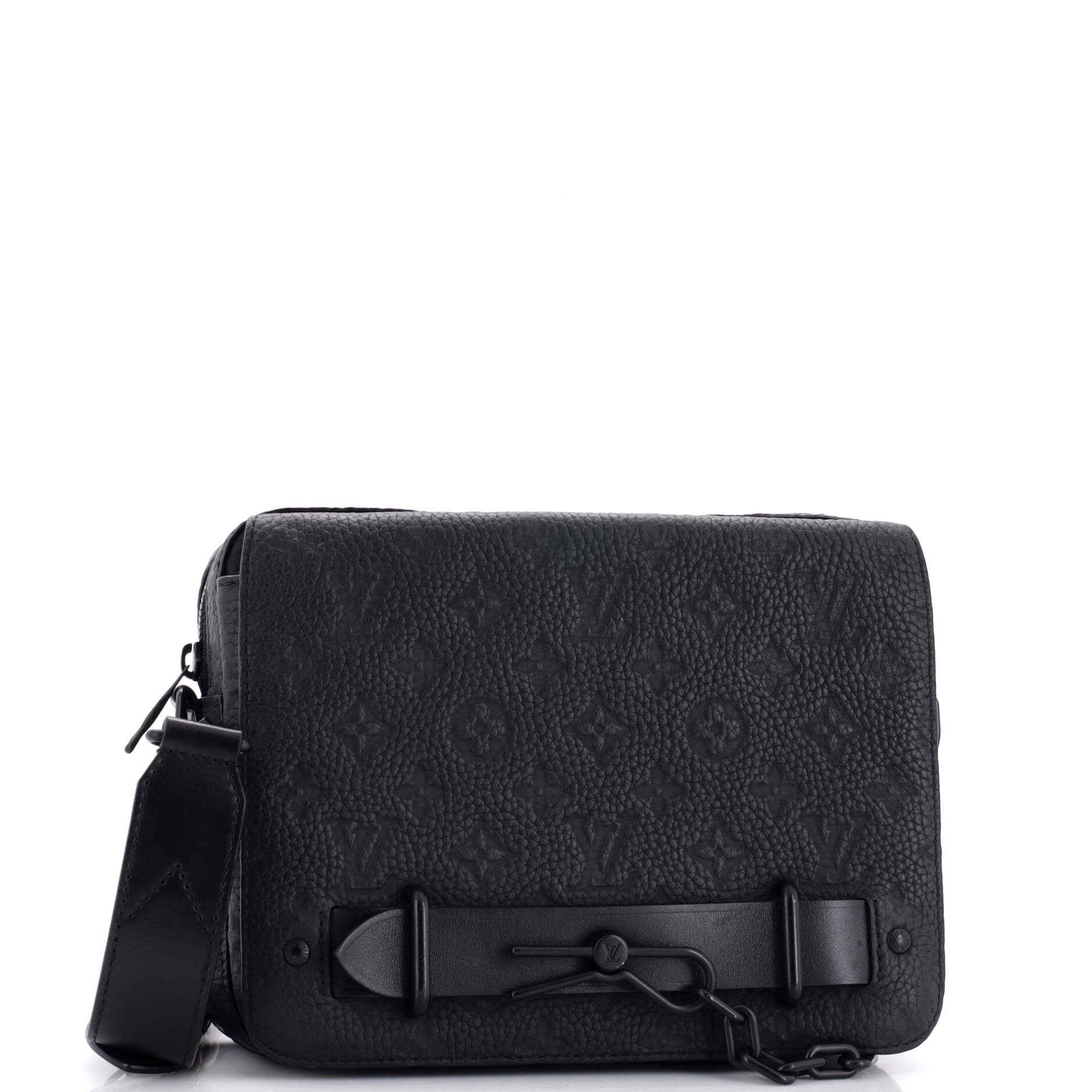 Steamer Messenger Bag Monogram Taurillon Leather – Image 2