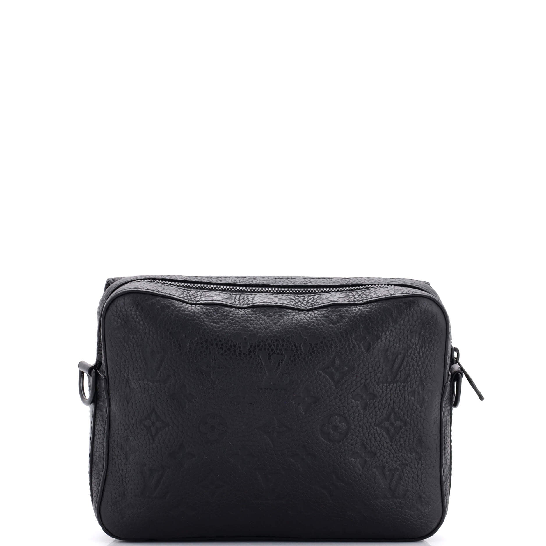 Steamer Messenger Bag Monogram Taurillon Leather – Image 3