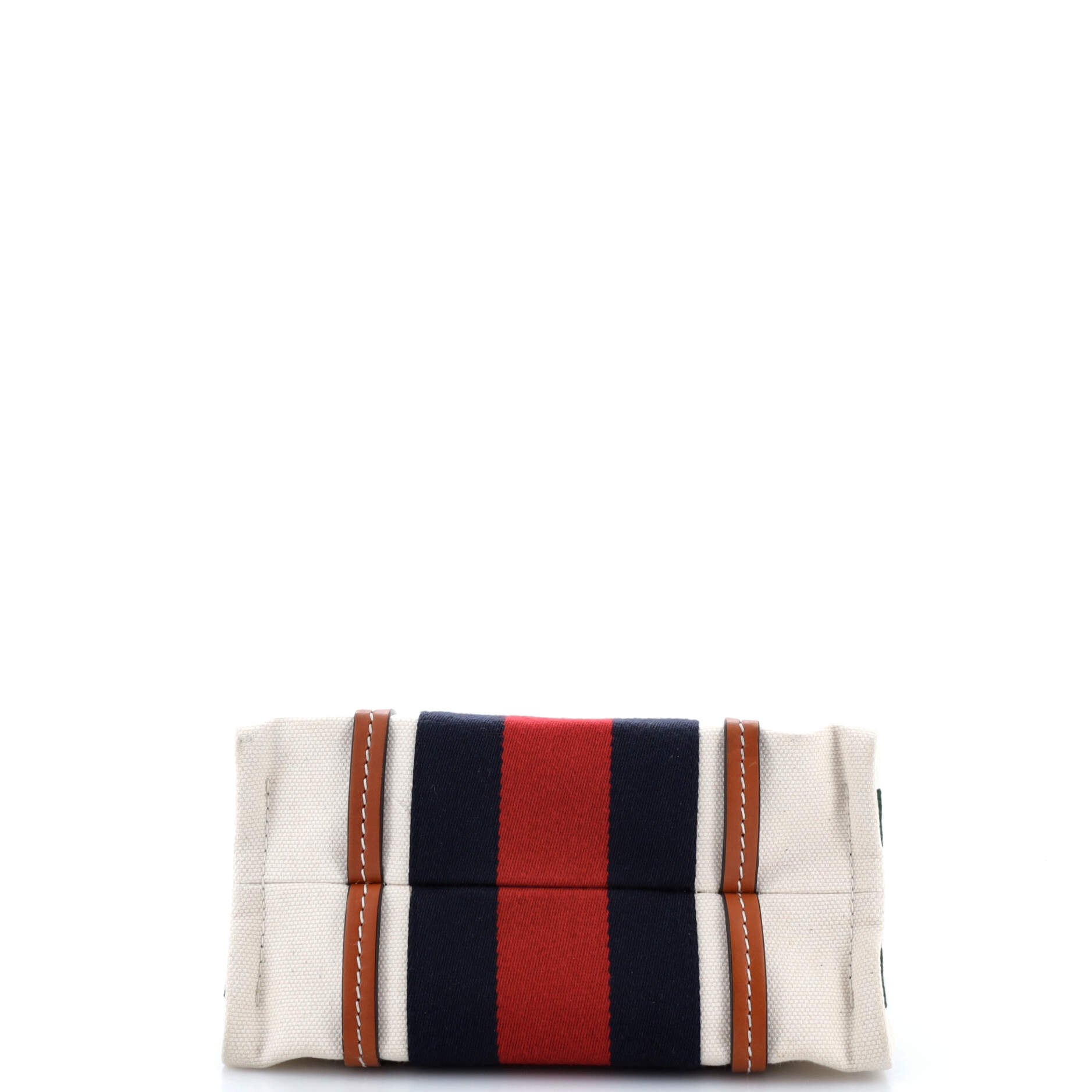 Interlocking G Web Tote Canvas Small – Image 4