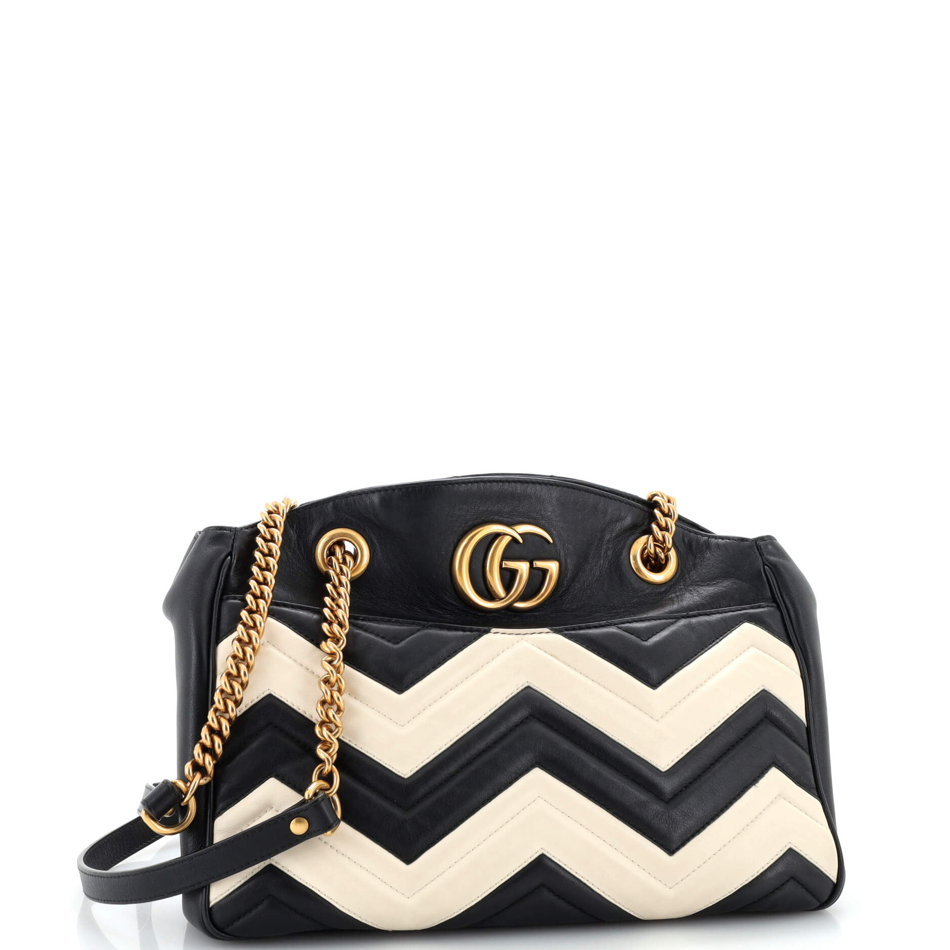 GG Marmont Chain Tote Matelasse Leather Medium – Image 2