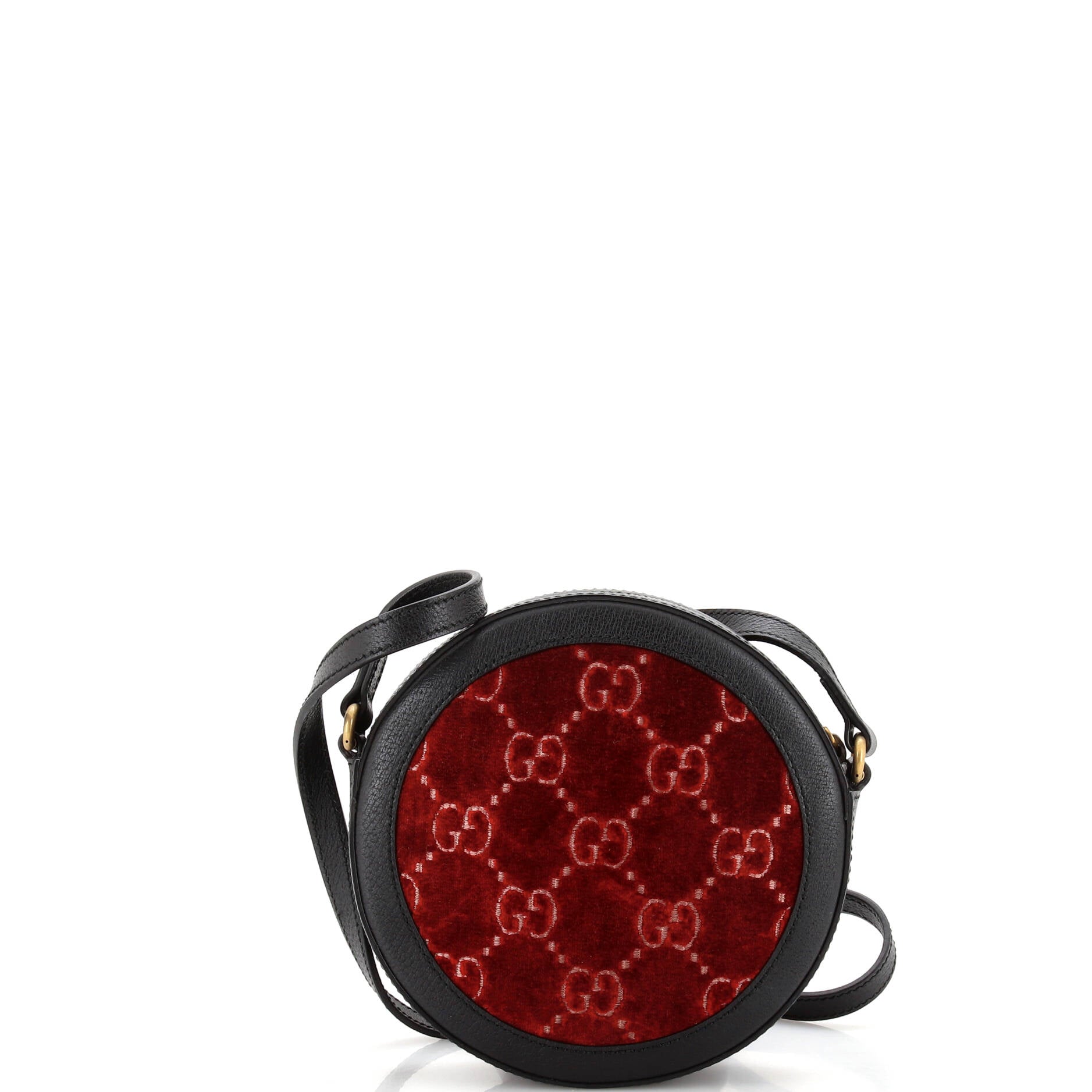 Ophidia Round Shoulder Bag GG Velvet Mini – Image 3