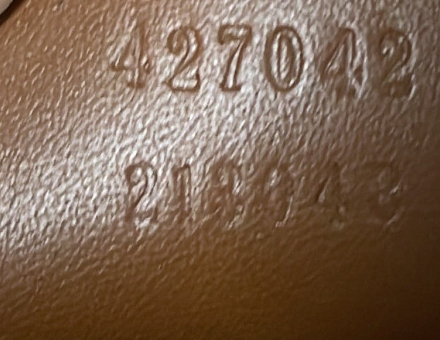 Zip Pocket Backpack Embroidered GG Coated Canvas Small – Image 6