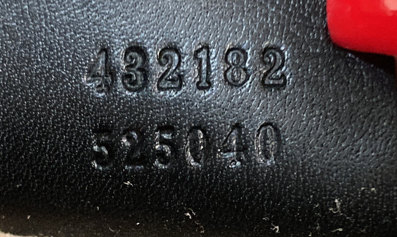 Pearly Padlock Shoulder Bag Studded Leather Small – Image 6