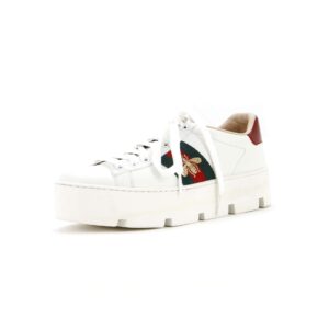 Women's Ace Web Platform Sneakers Leather