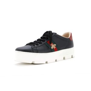 Women's Ace Web Platform Sneakers Leather