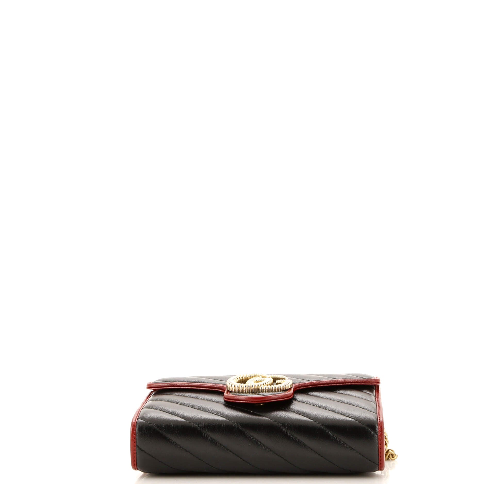 GG Marmont Chain Wallet Diagonal Quilted Leather Mini – Image 4