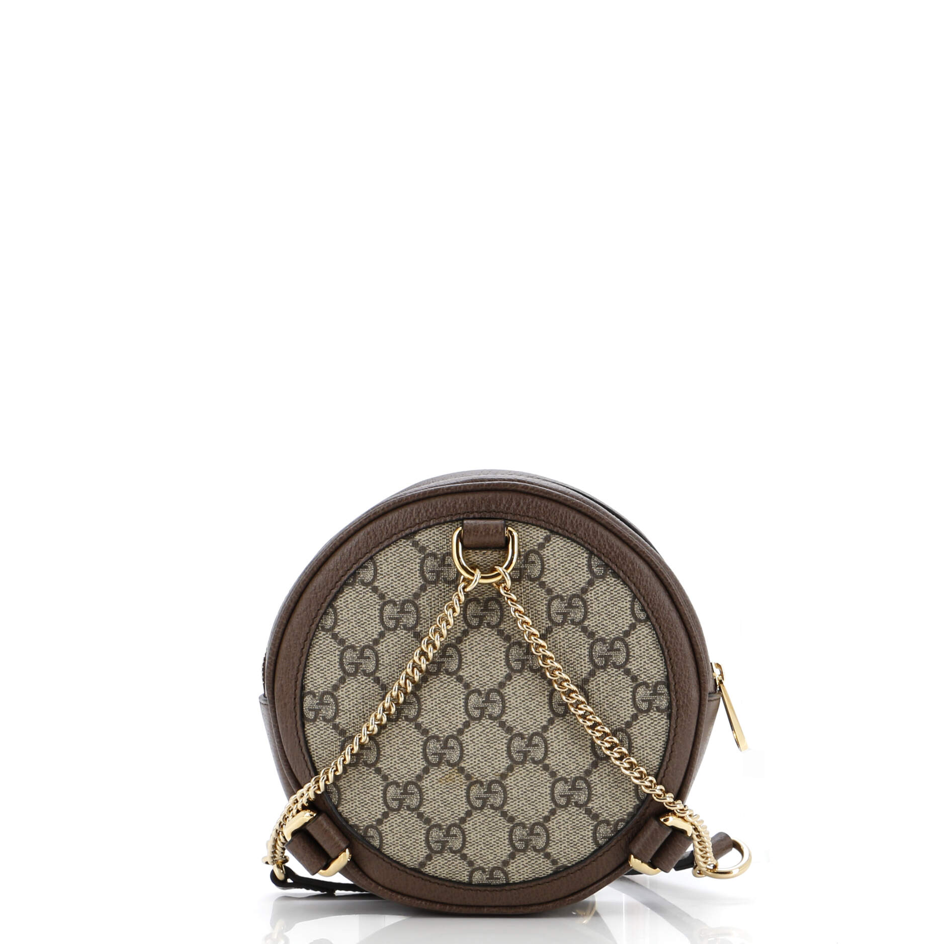 Ophidia Round Backpack GG Coated Canvas Mini – Image 2