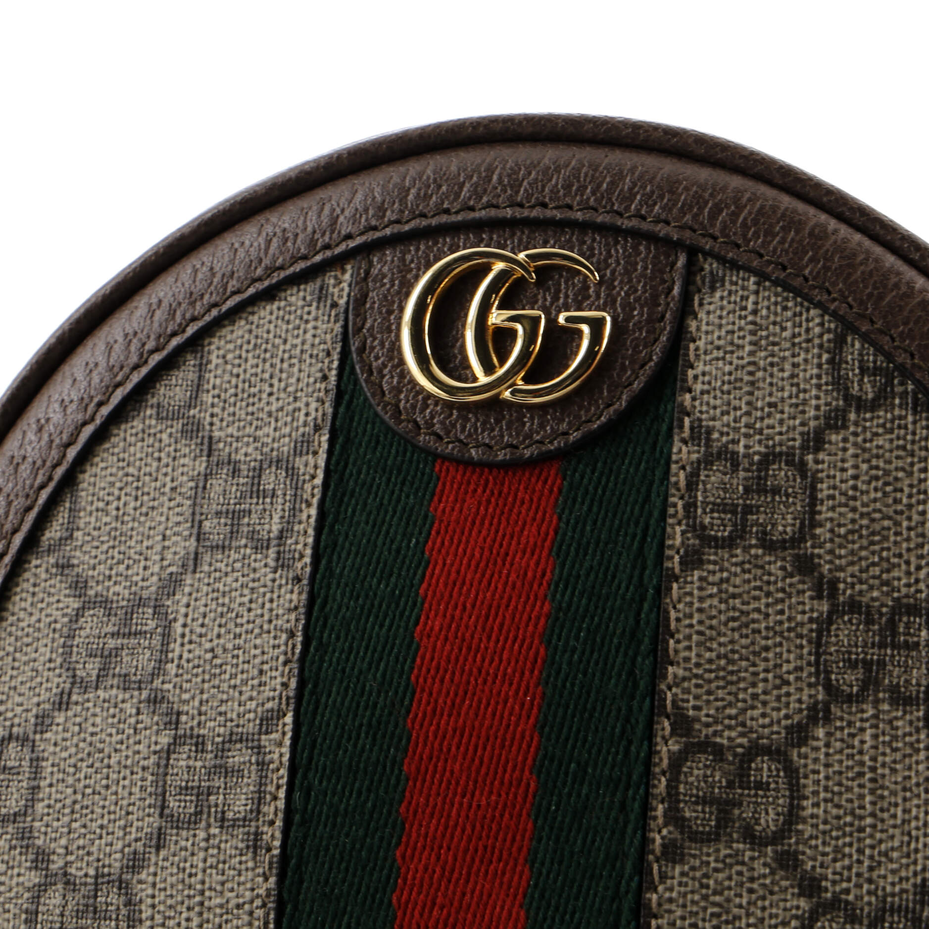 Ophidia Round Backpack GG Coated Canvas Mini – Image 5