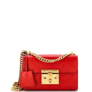 Padlock Shoulder Bag Guccissima Leather Small
