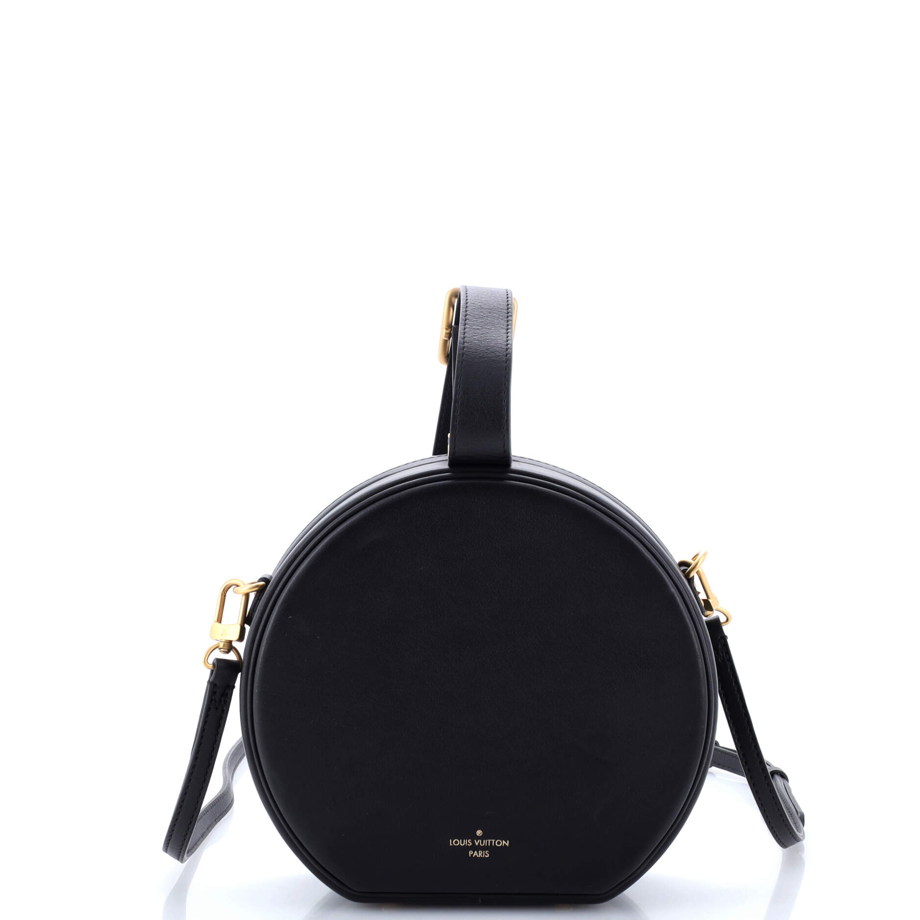 Petite Boite Chapeau Bag Anachro Bleu Printed Calfskin – Image 3