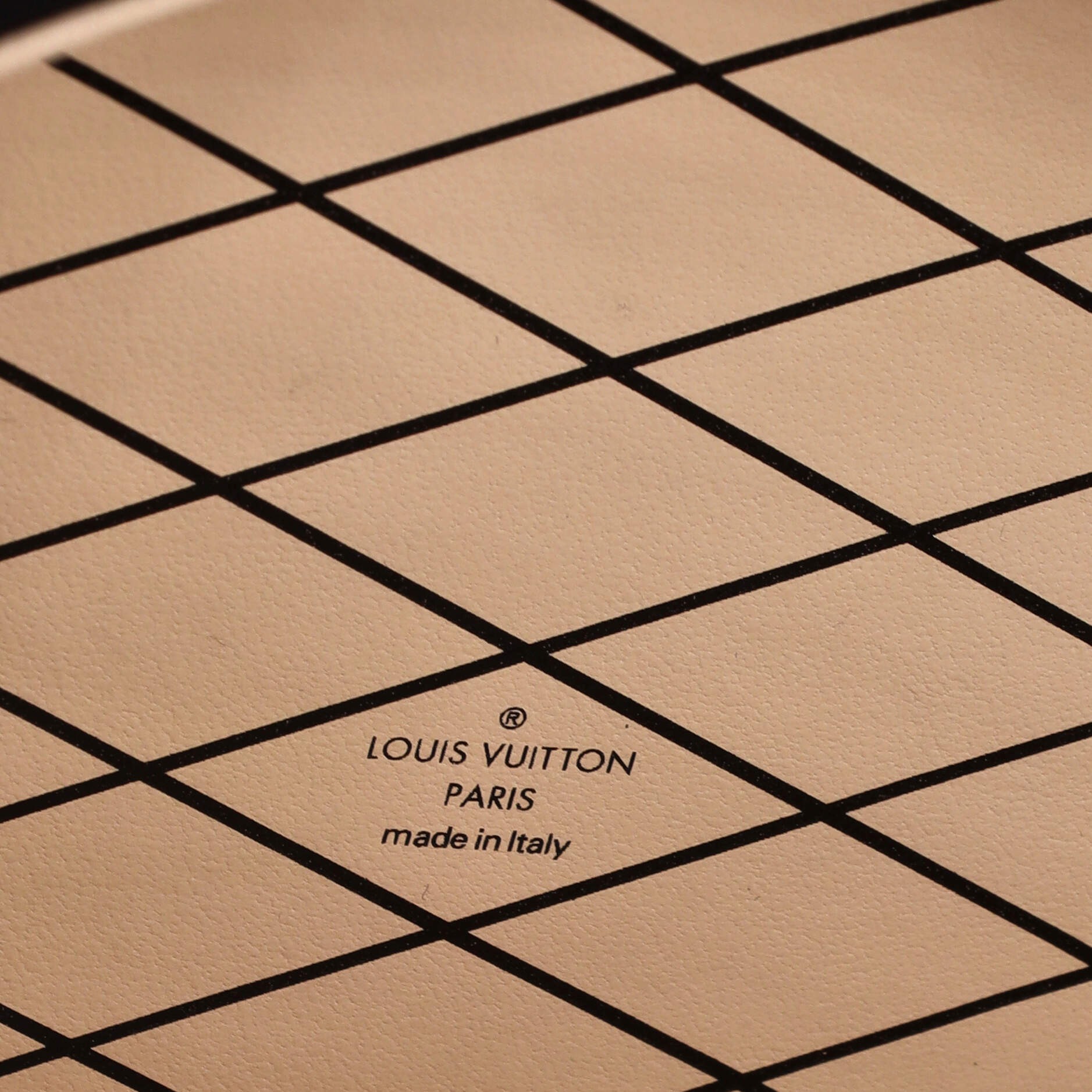 Petite Boite Chapeau Bag Anachro Bleu Printed Calfskin – Image 6