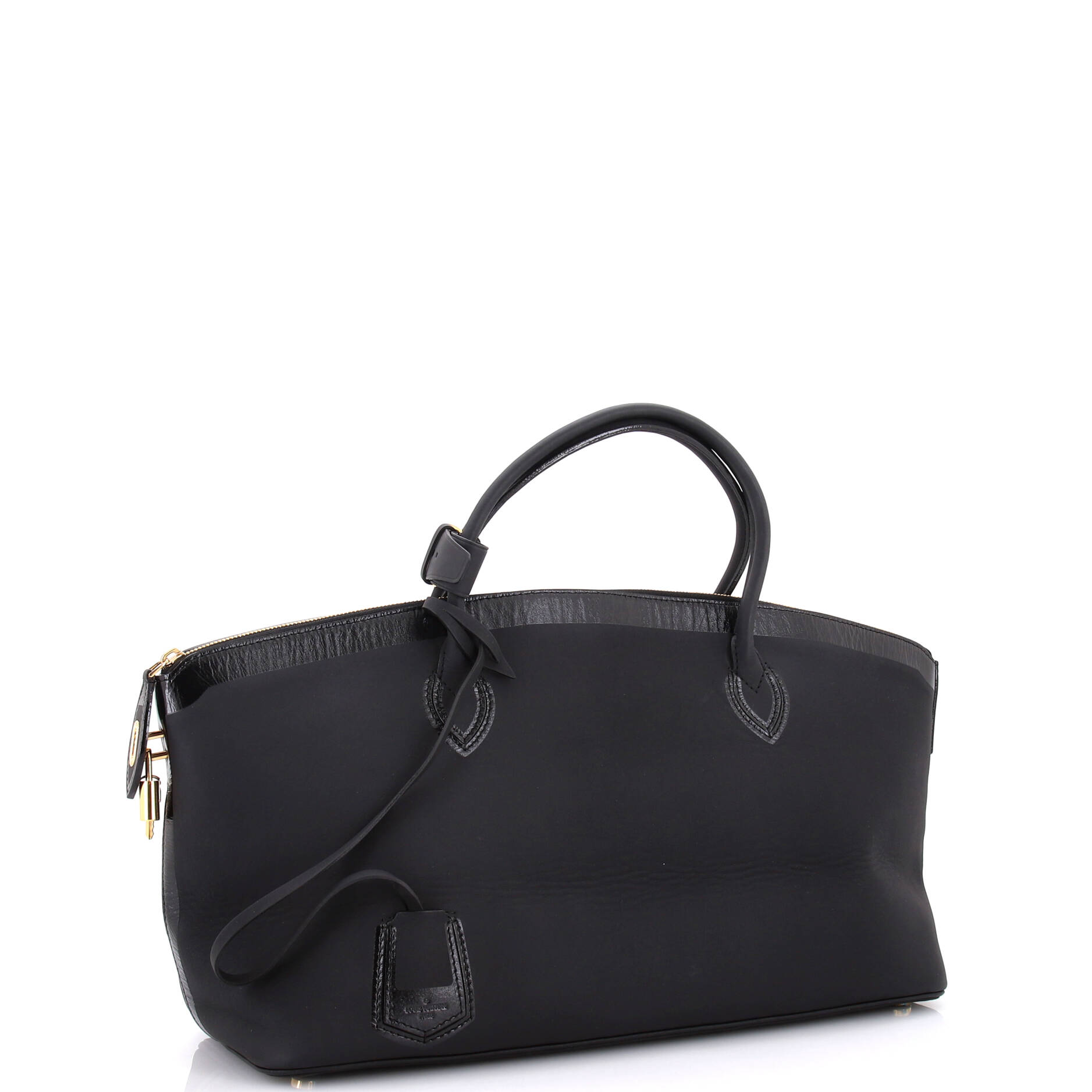Obsession Lockit Handbag Rubberized Calfskin East West – Image 2