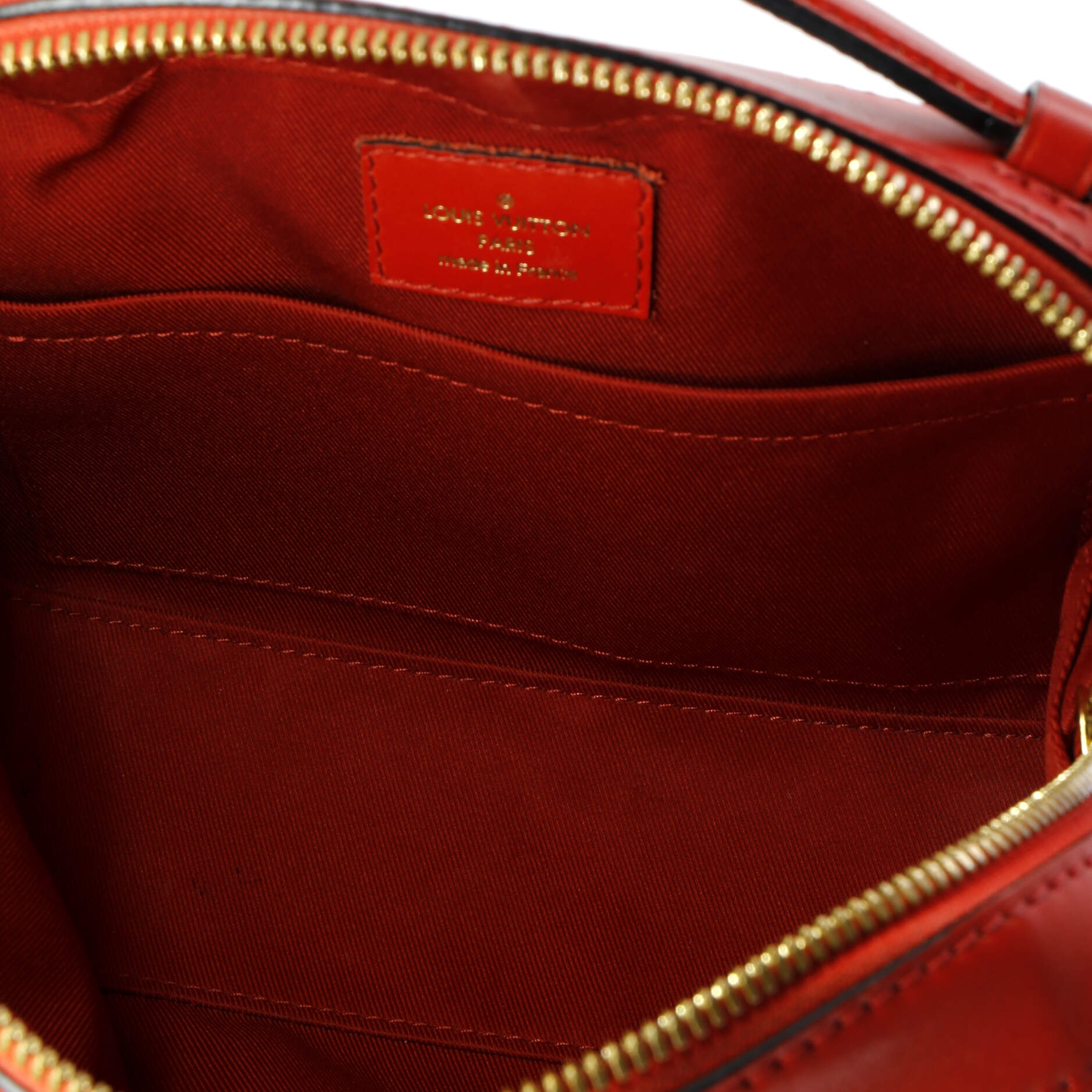 Saintonge Handbag Monogram Canvas with Leather – Image 5