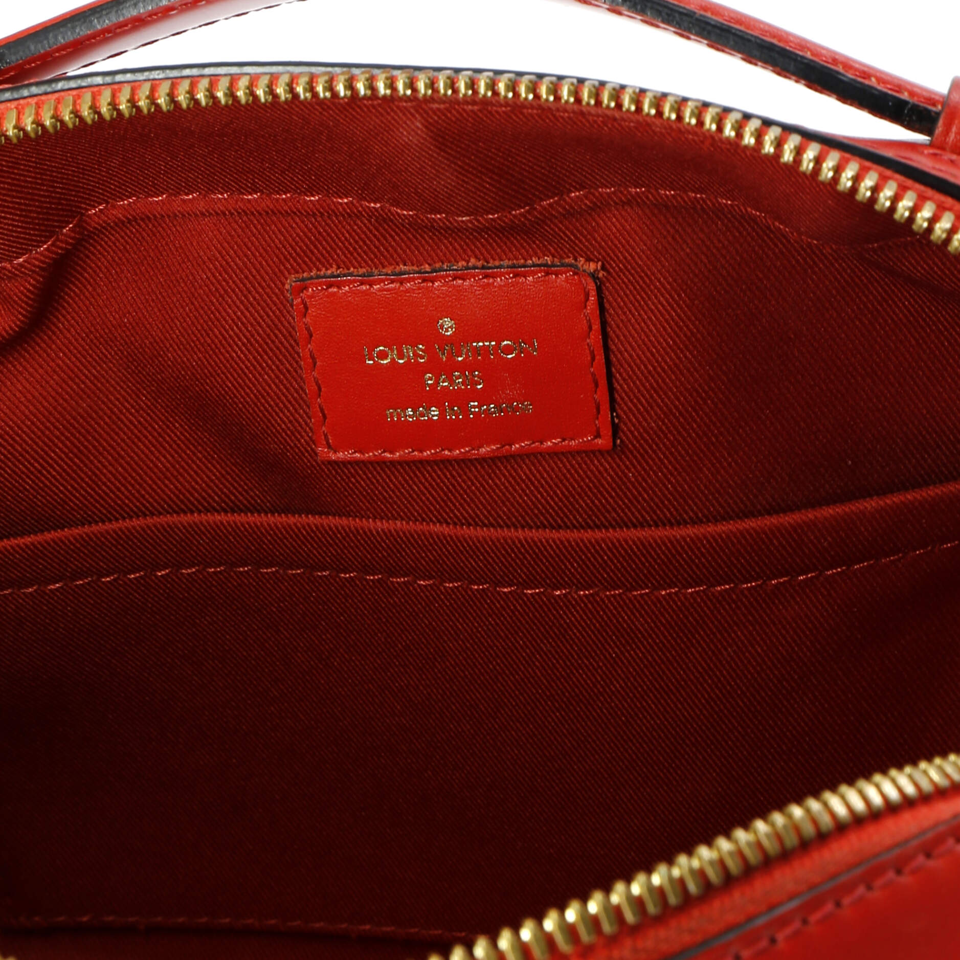 Saintonge Handbag Monogram Canvas with Leather – Image 8