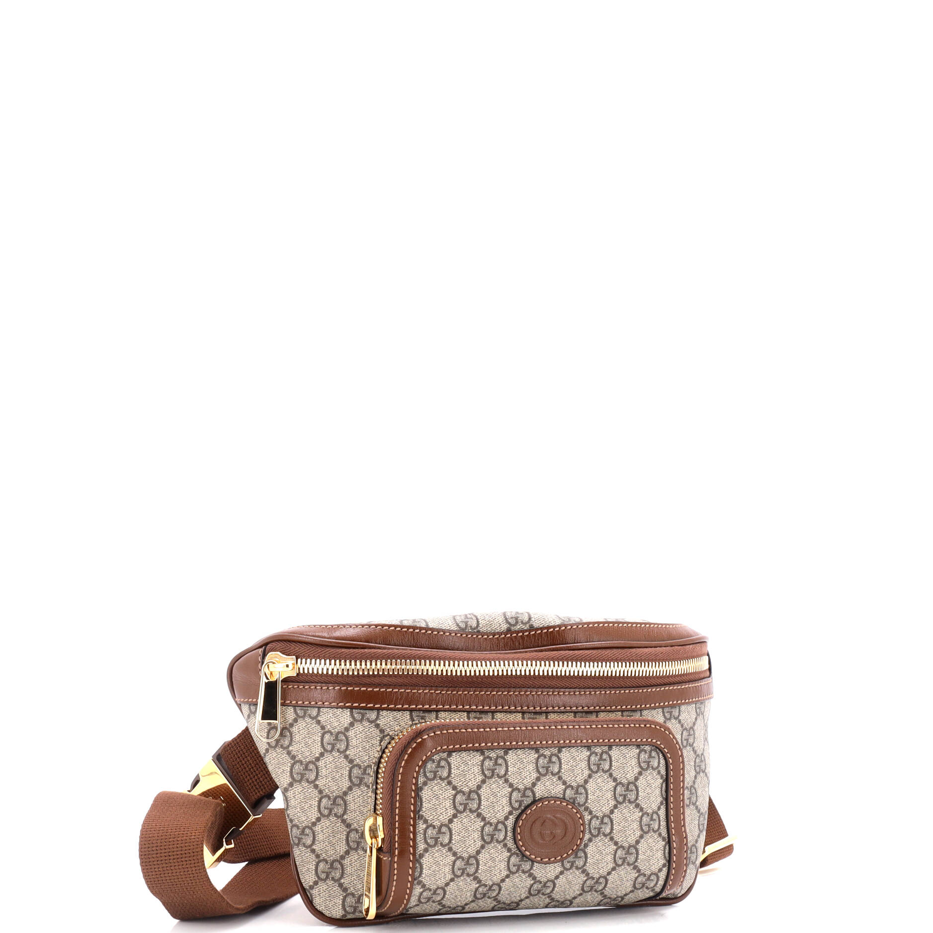 Interlocking G Patch Belt Bag GG Coated Canvas – Image 2