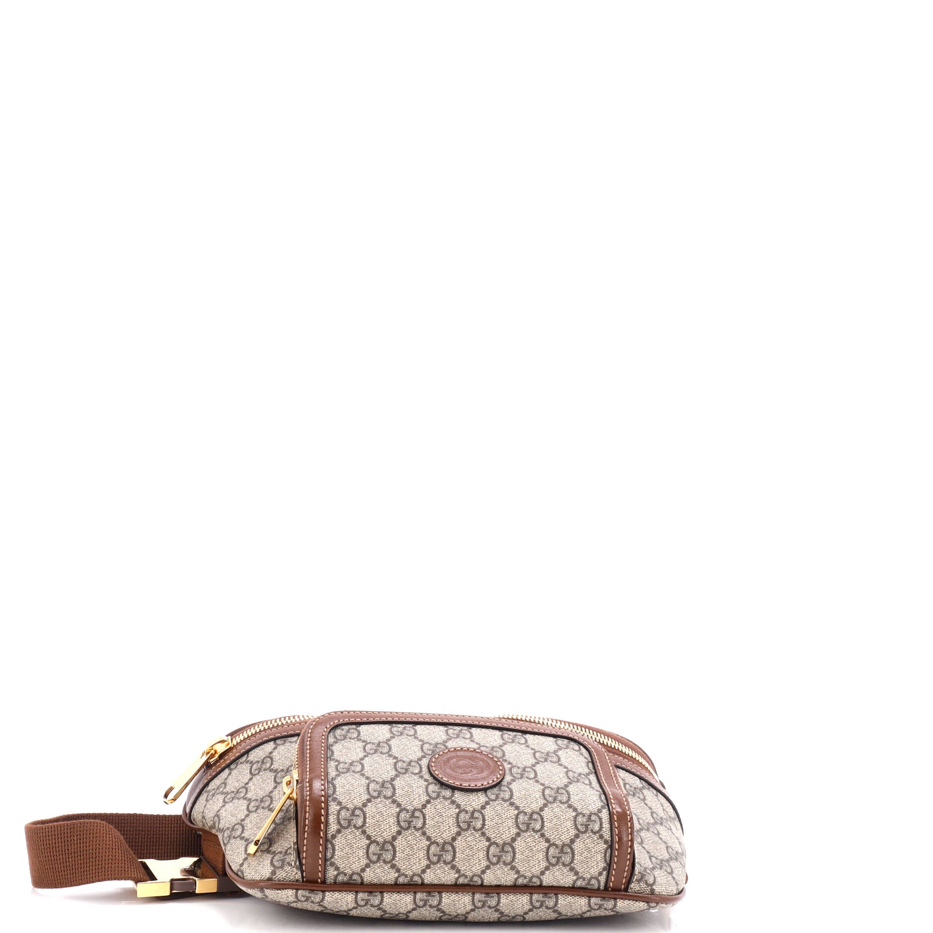 Interlocking G Patch Belt Bag GG Coated Canvas – Image 4