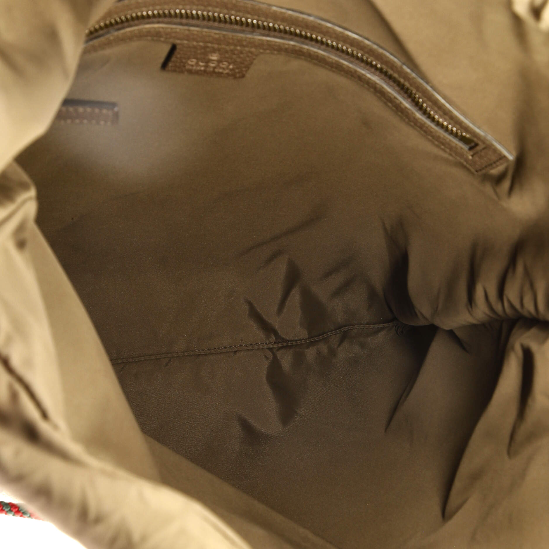 Neo Vintage Drawstring Backpack GG Coated Canvas Large – Image 5