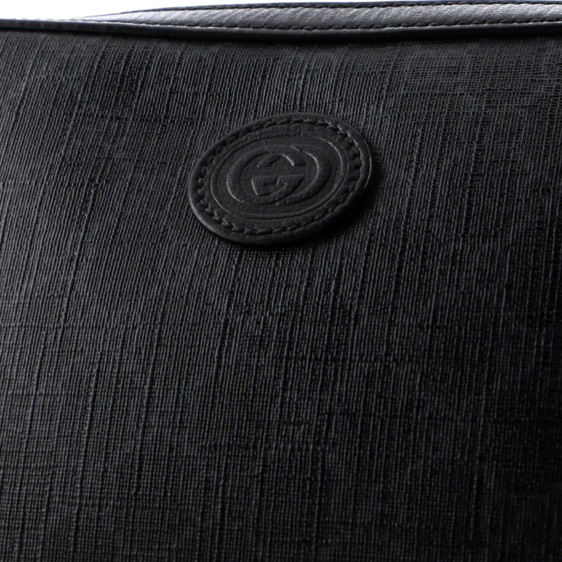 Interlocking G Patch Shoulder Bag GG Coated Canvas Small – Image 6