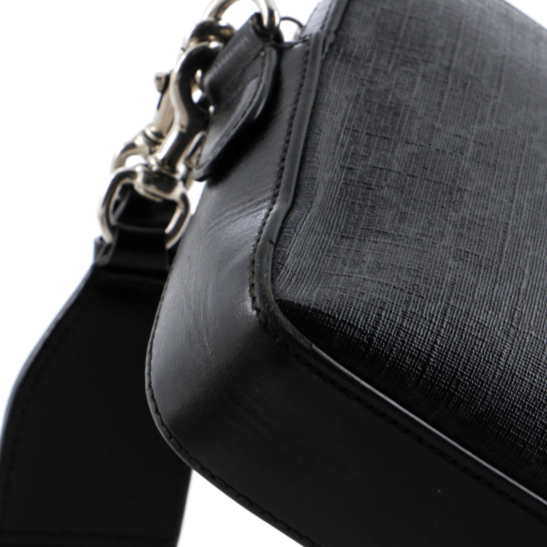 Interlocking G Patch Shoulder Bag GG Coated Canvas Small – Image 7