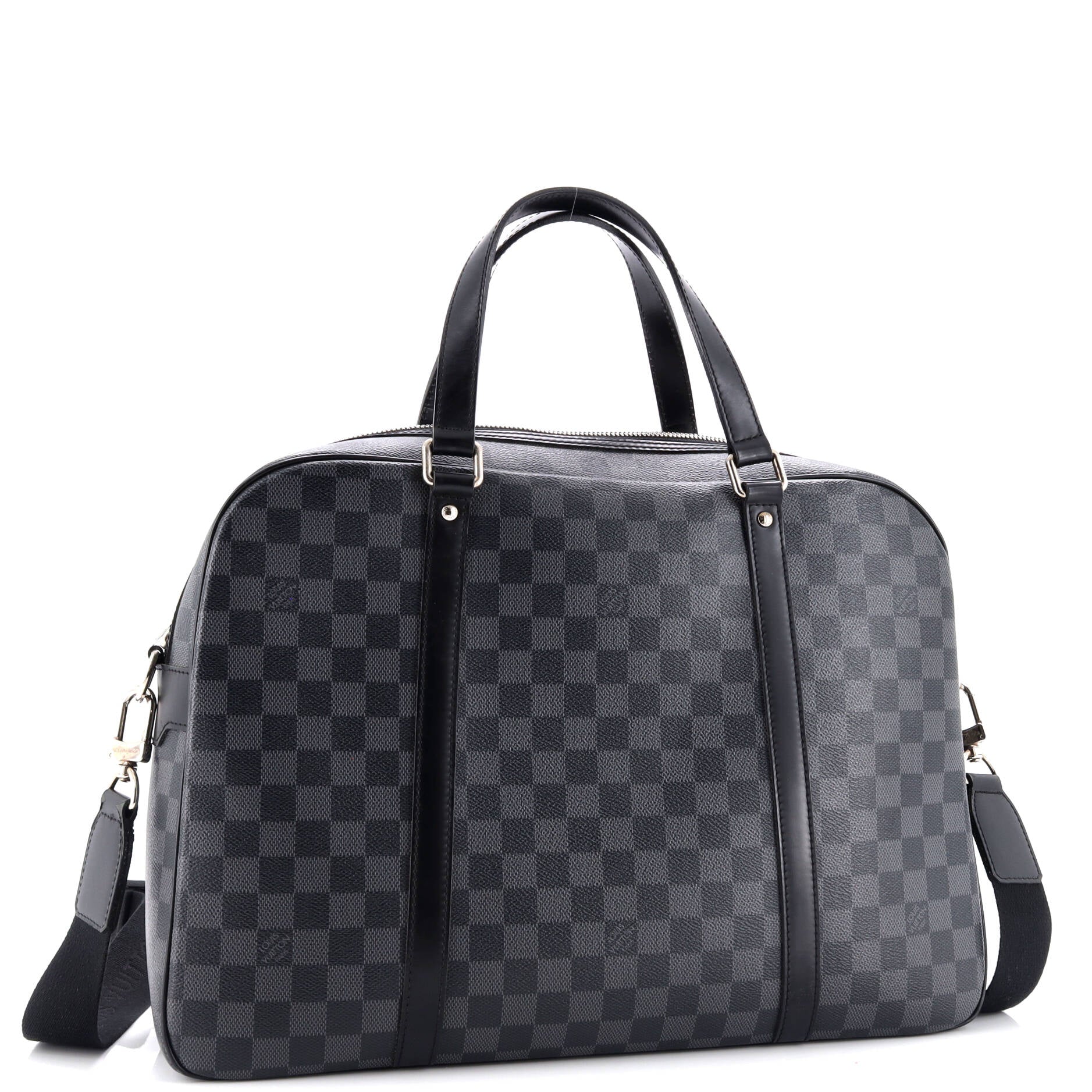 Jorn Briefcase Damier Graphite – Image 2