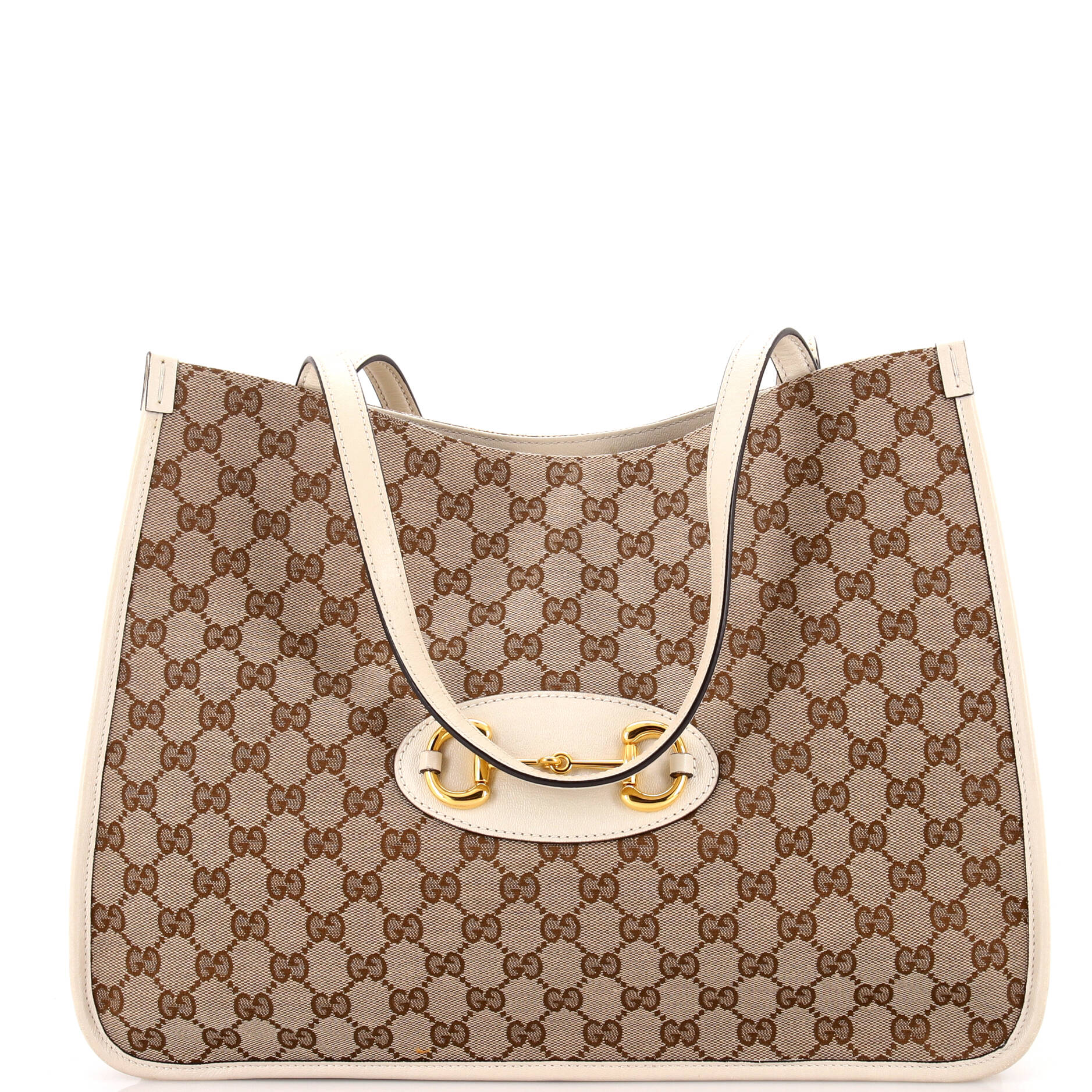 Horsebit 1955 Tote GG Canvas with Leather Medium