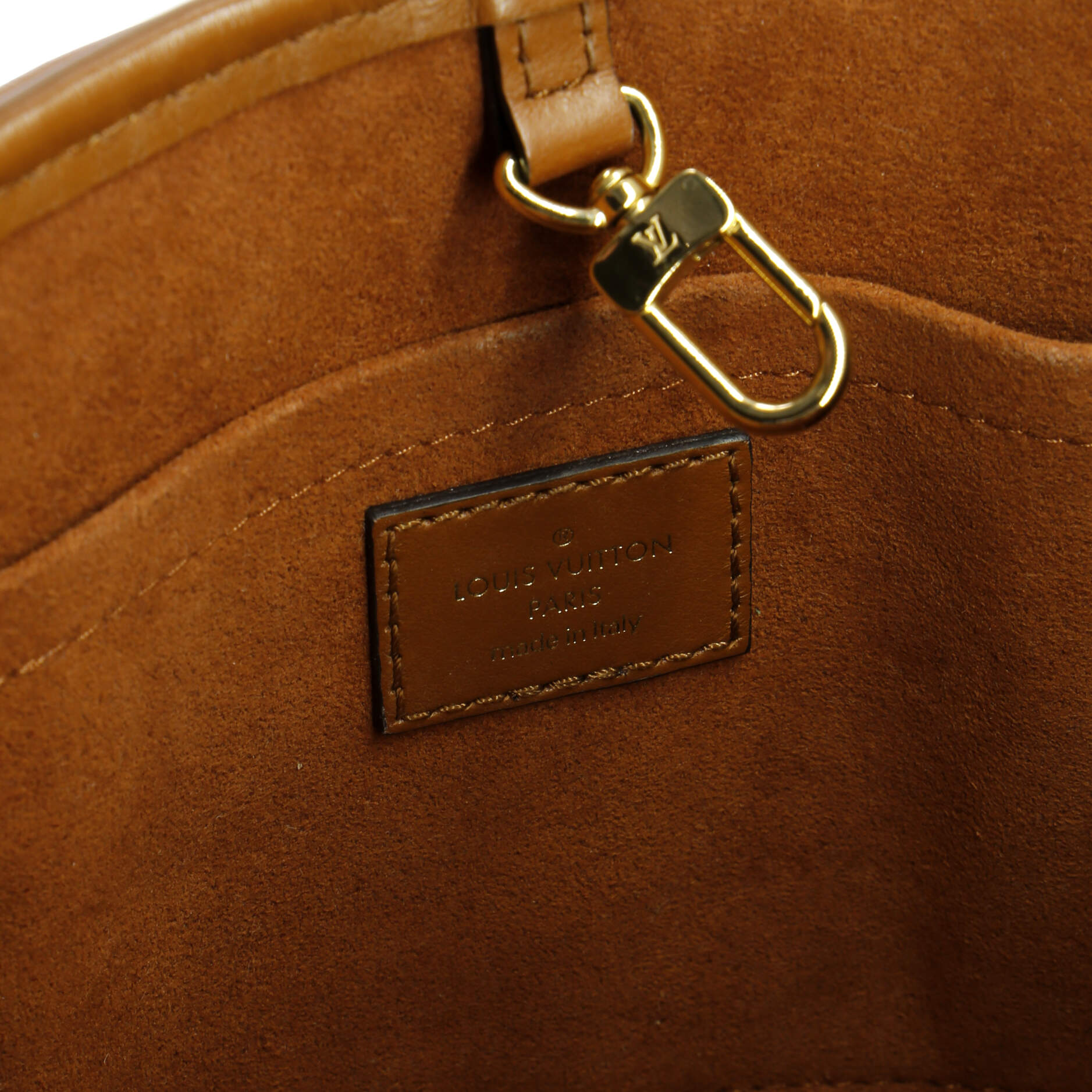 Petit Bucket NM Bag Raffia with Leather – Image 7