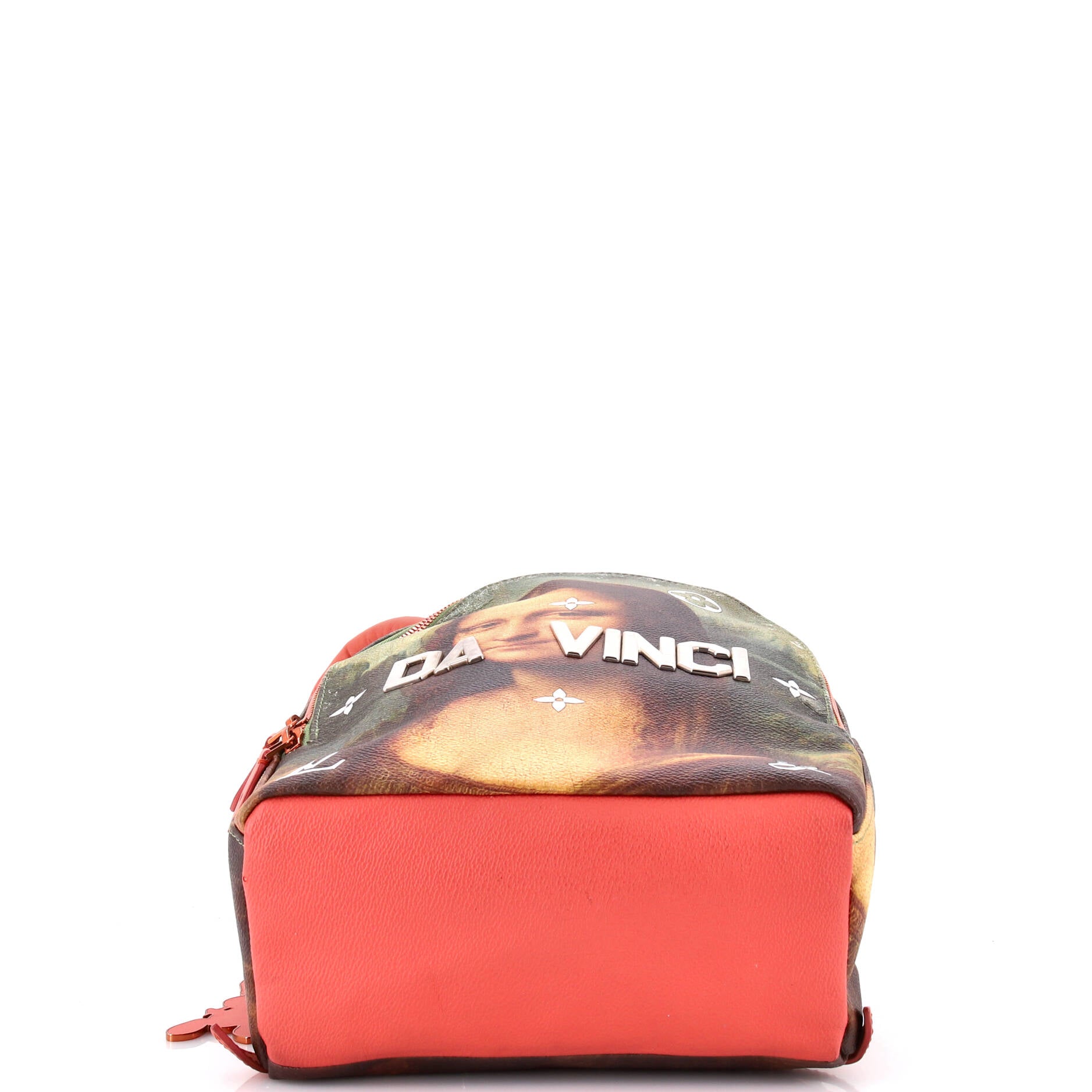 Palm Springs Backpack Limited Edition Jeff Koons Da Vinci Print Canvas PM – Image 4