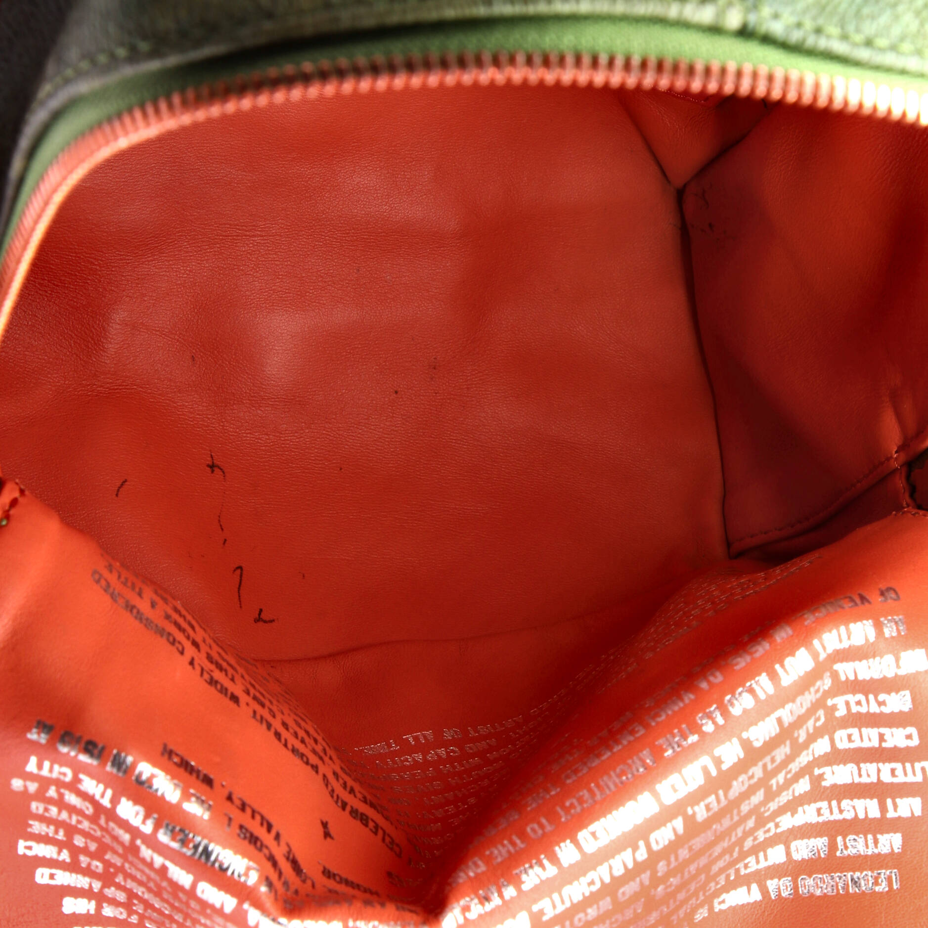 Palm Springs Backpack Limited Edition Jeff Koons Da Vinci Print Canvas PM – Image 5