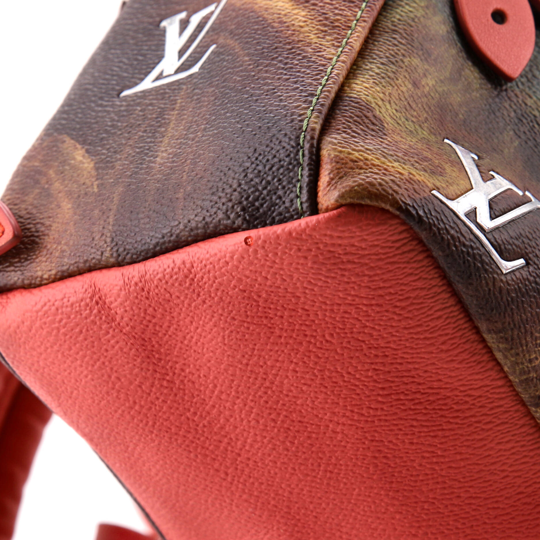 Palm Springs Backpack Limited Edition Jeff Koons Da Vinci Print Canvas PM – Image 6