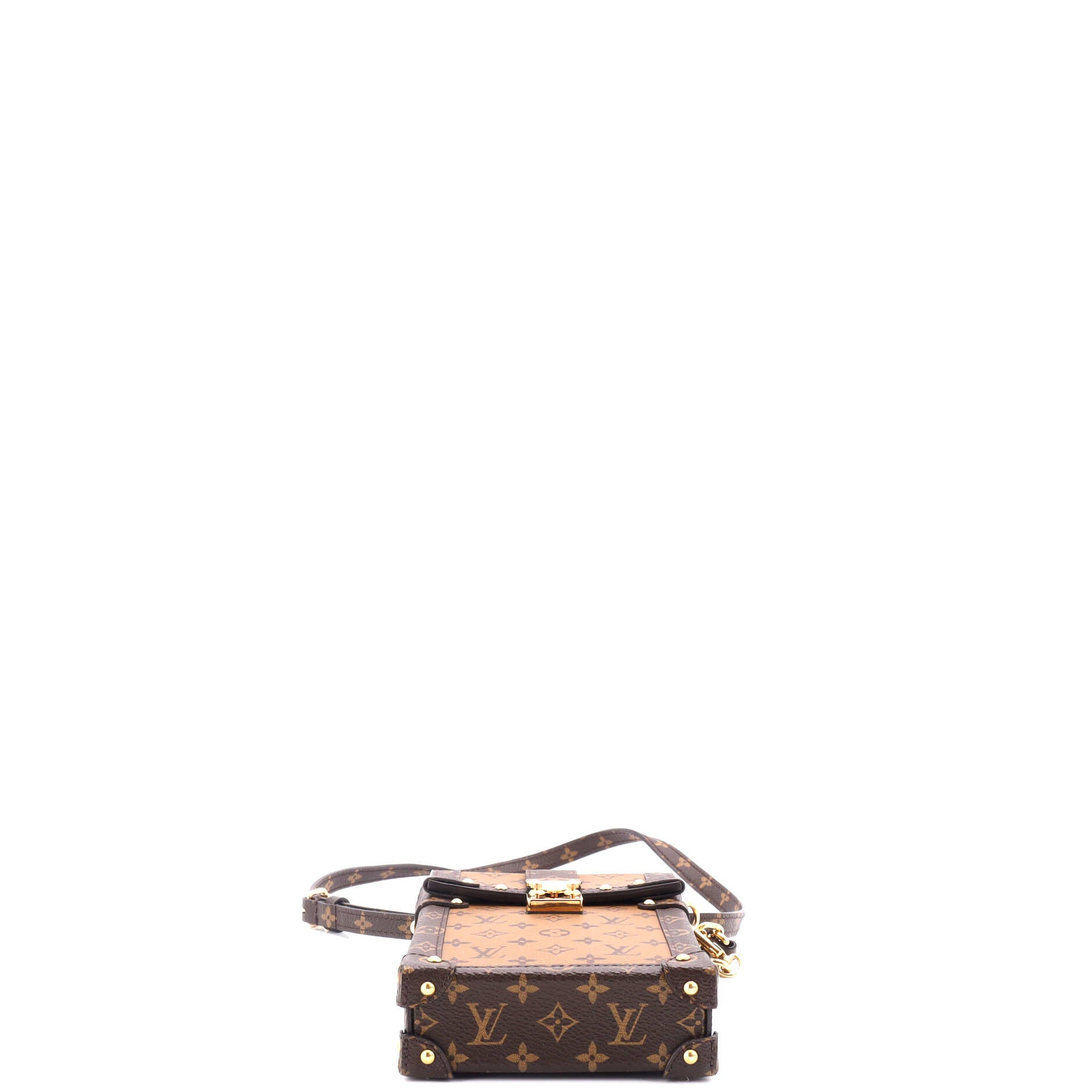 Vertical Trunk Pochette Reverse Monogram Canvas – Image 4