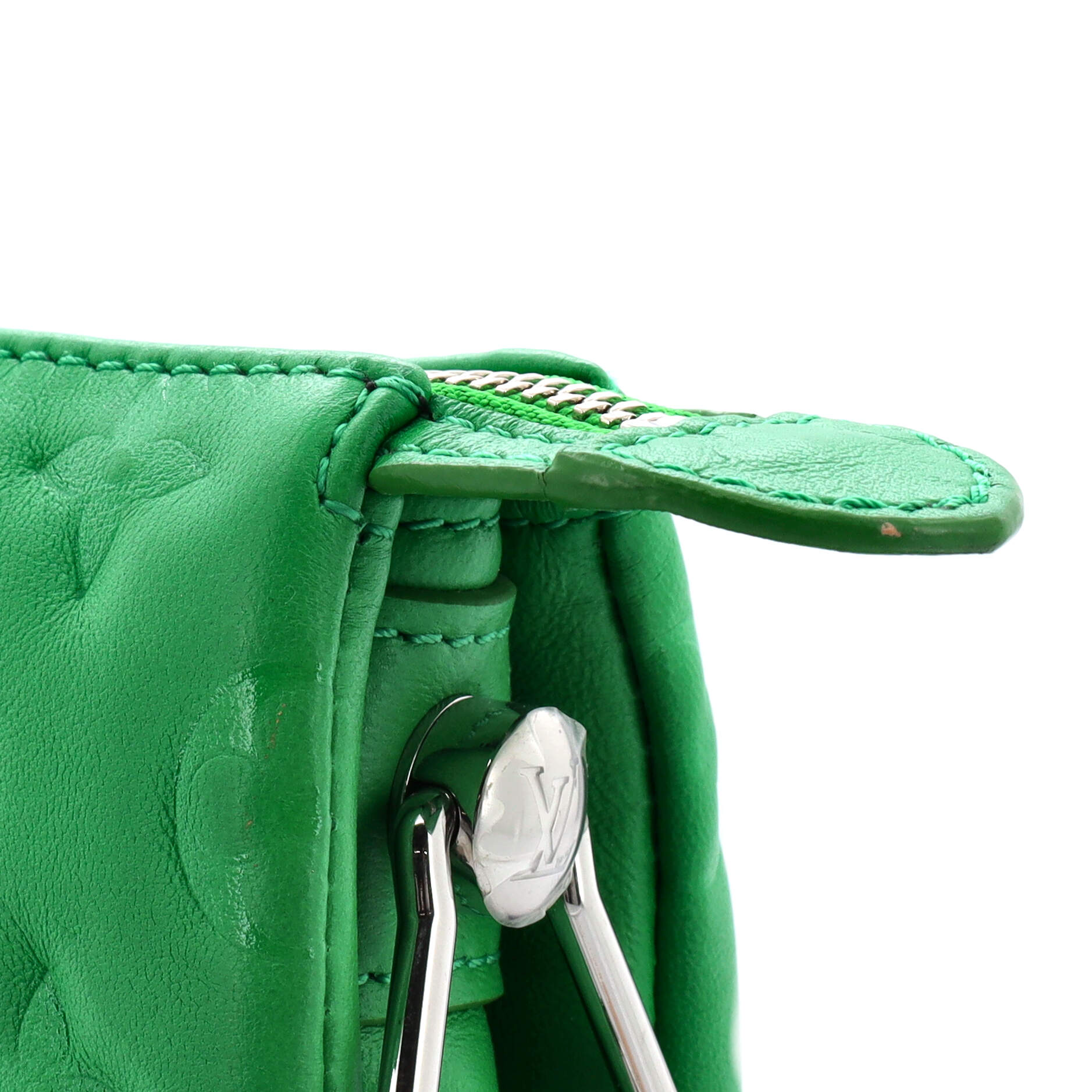 Coussin Bag Monogram Embossed Lambskin PM – Image 7