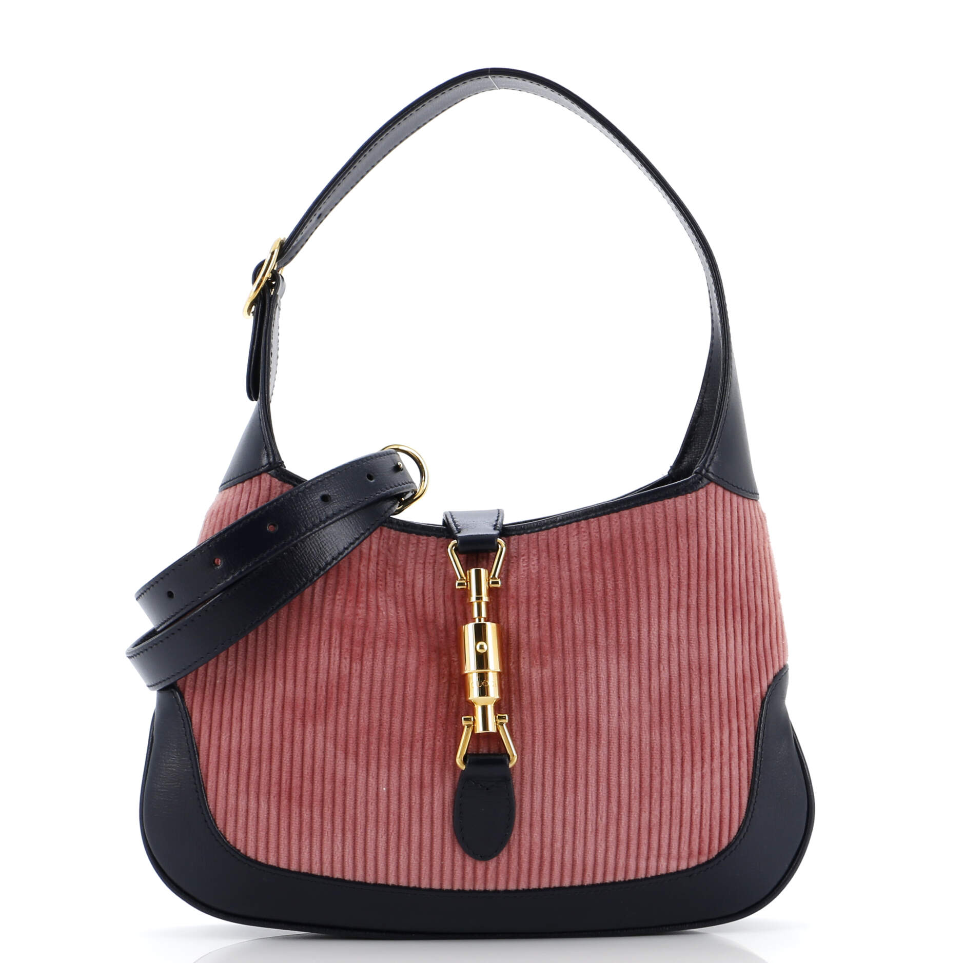 Jackie 1961 Hobo Corduroy with Leather Small