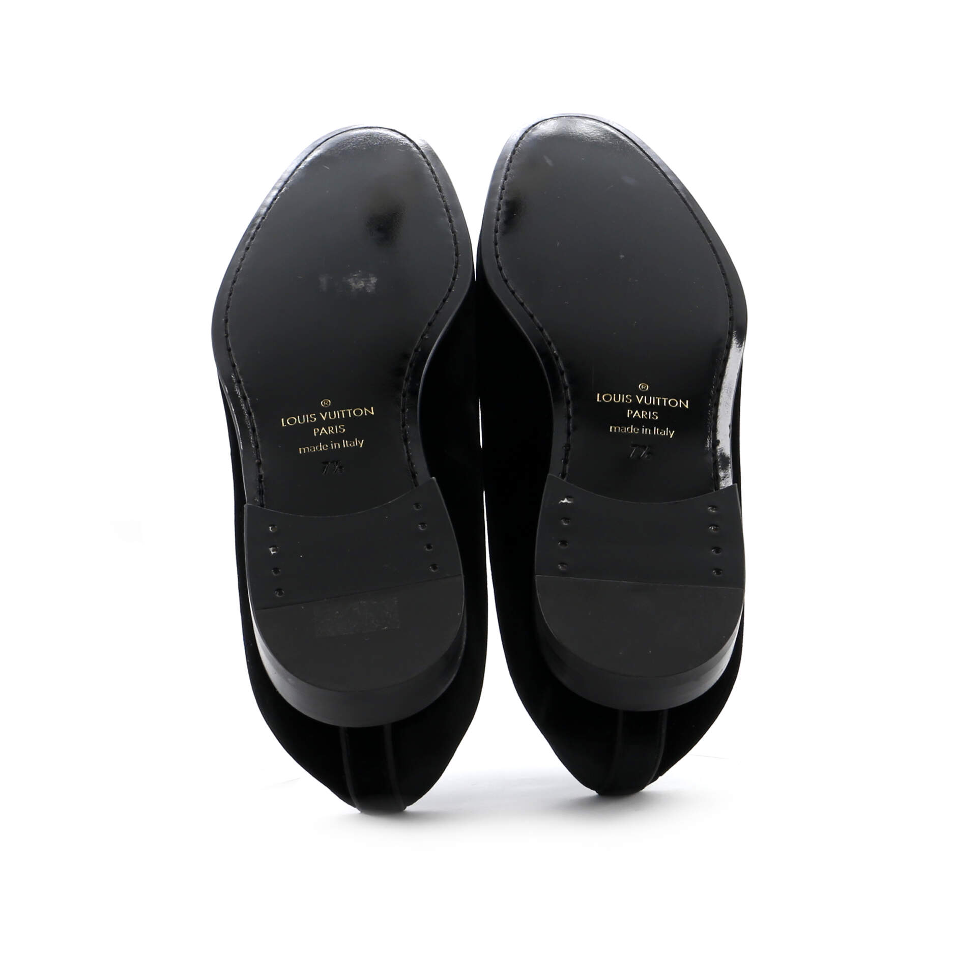 Men's Logo Loafers Embroidered Velvet – Image 4