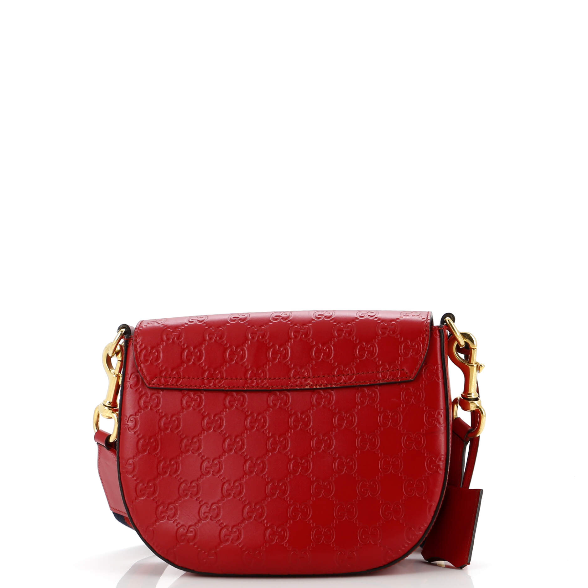 Padlock Saddle Shoulder Bag Guccissima Leather Medium – Image 2