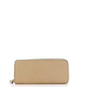 Clemence Wallet Monogram Empreinte Leather