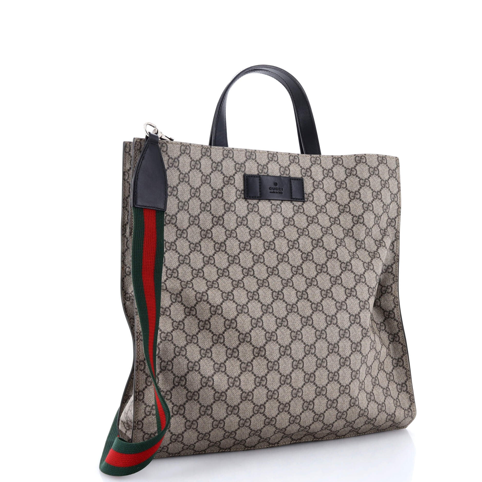 Convertible Soft Open Tote GG Coated Canvas Tall – Image 2