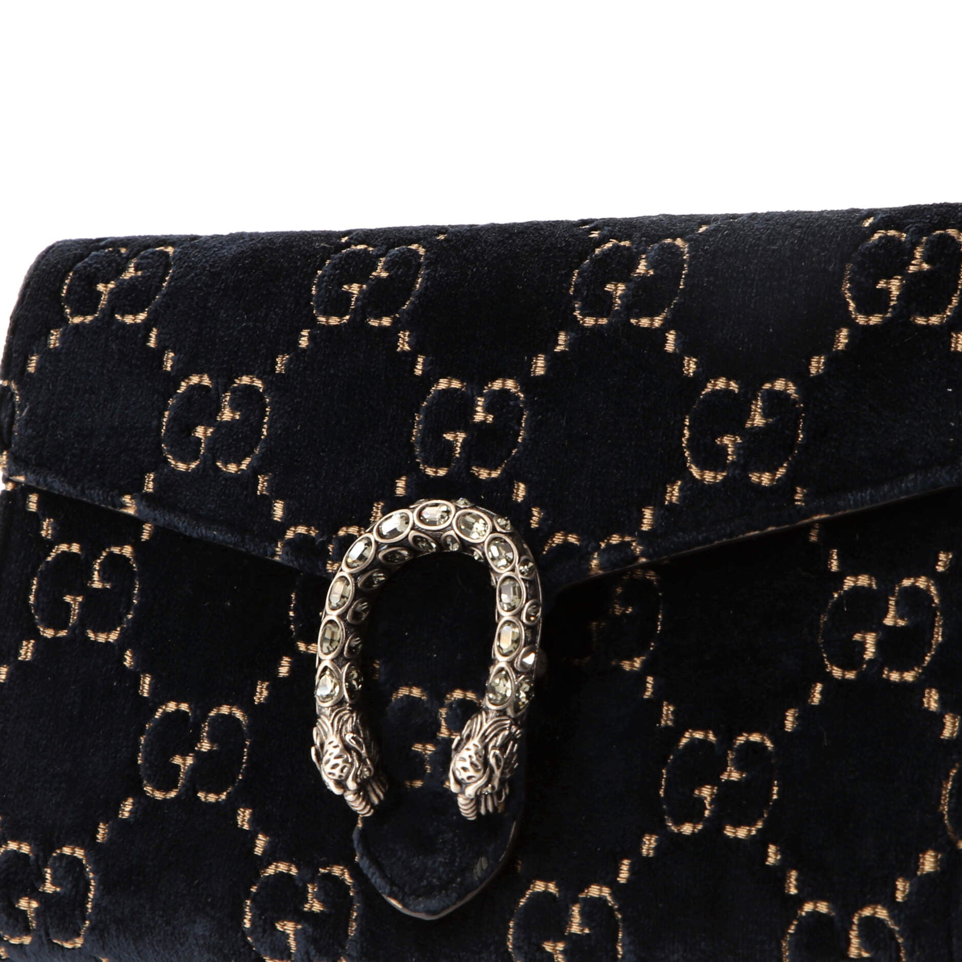 Dionysus Chain Wallet GG Velvet Small – Image 6