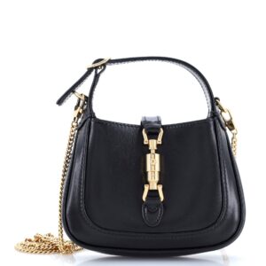 Jackie 1961 Chain Hobo Leather Super Mini