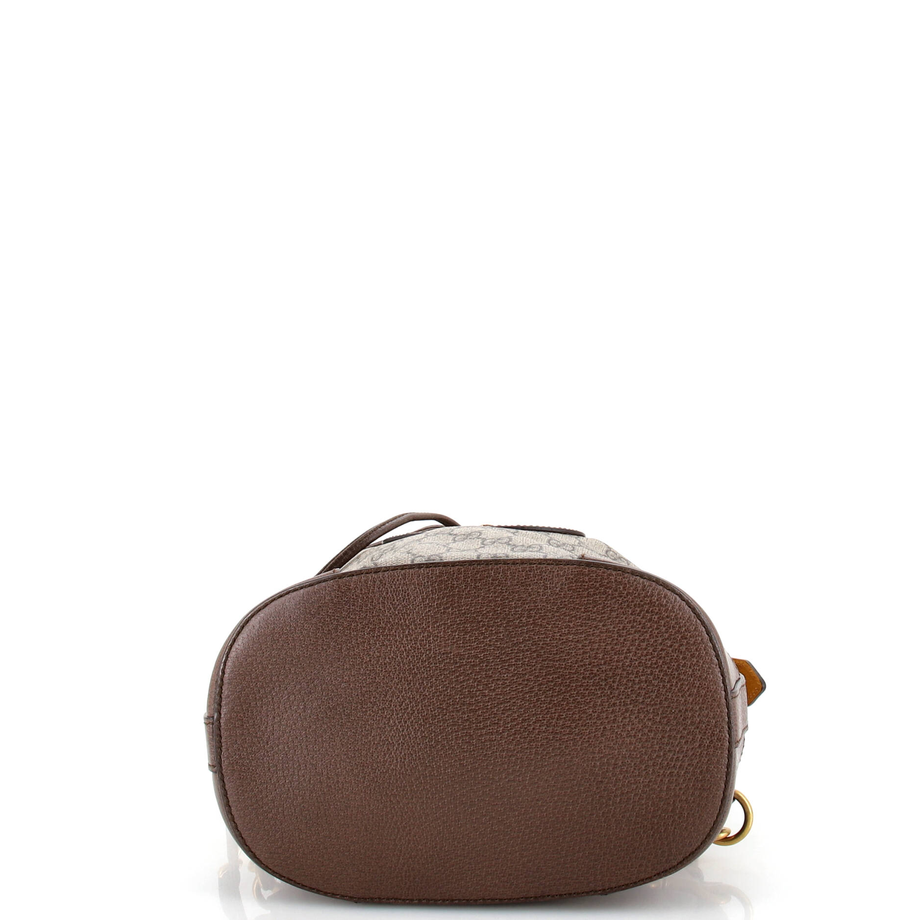 Neo Vintage Drawstring Bucket Backpack GG Coated Canvas Mini – Image 4