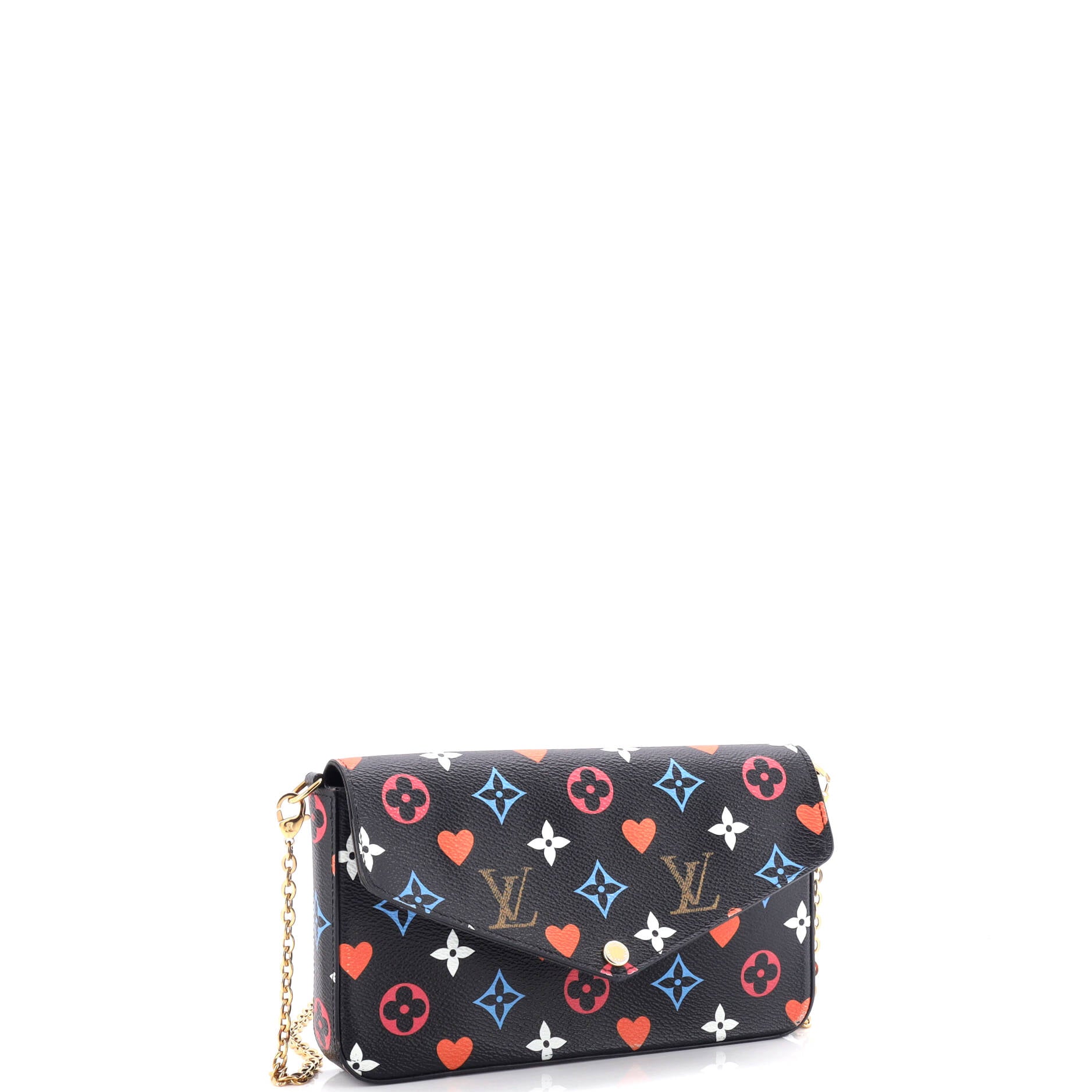 Felicie Pochette Limited Edition Game On Multicolor Monogram – Image 2
