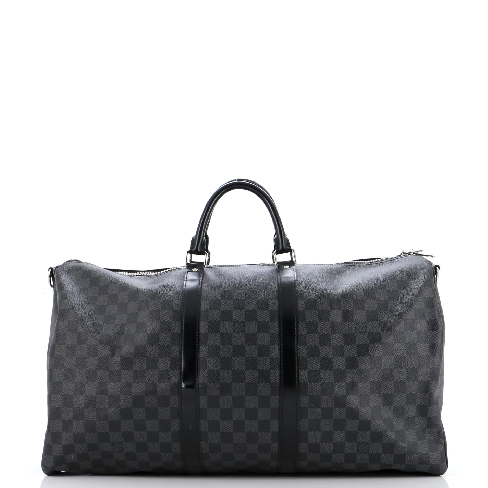 Keepall Bandouliere Bag Damier Graphite 55 – Image 3