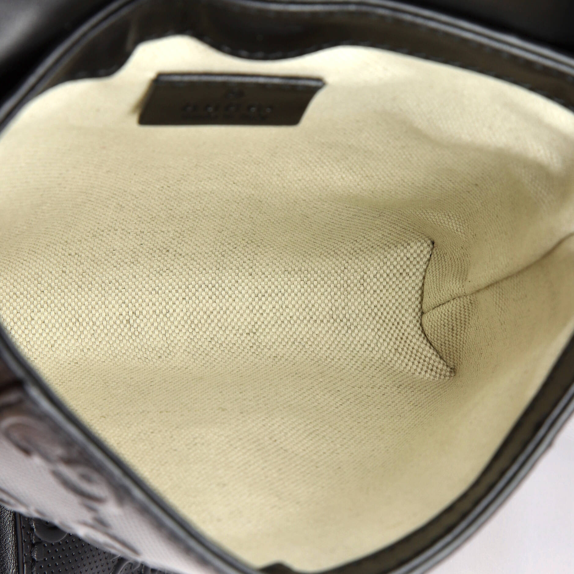 Double Belt Bag GG Embossed Perforated Leather – Image 5