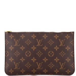 Neverfull Pochette Monogram Canvas Large