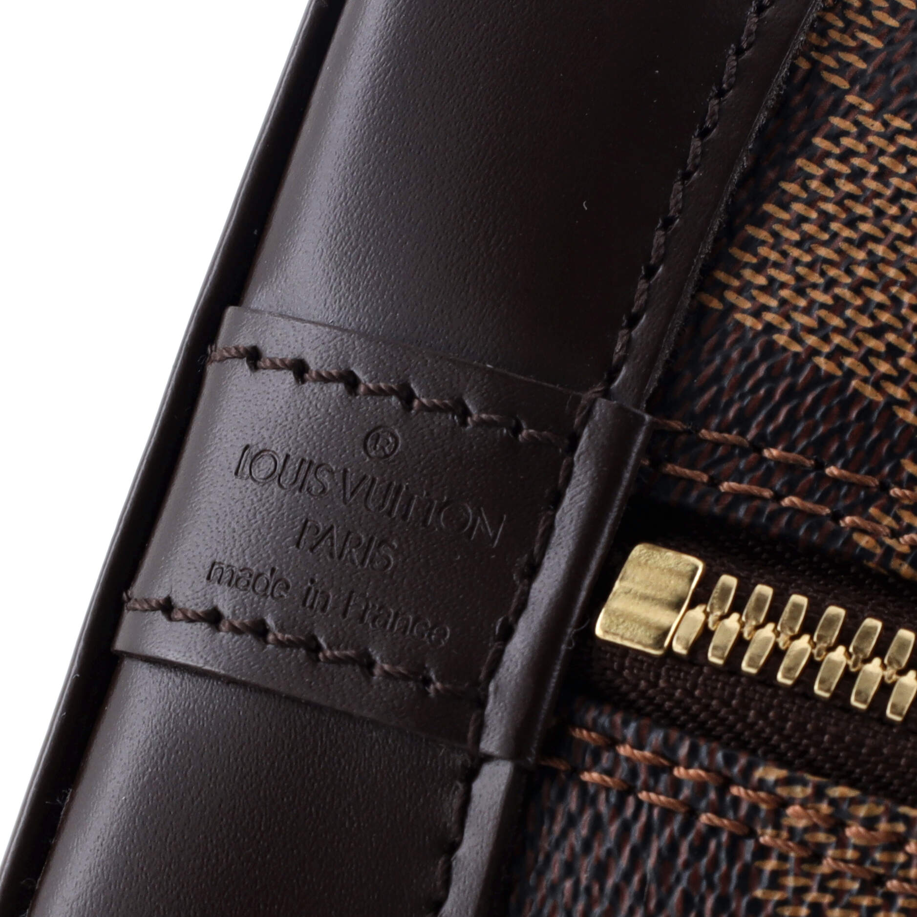 Vintage Alma Handbag Damier PM – Image 6